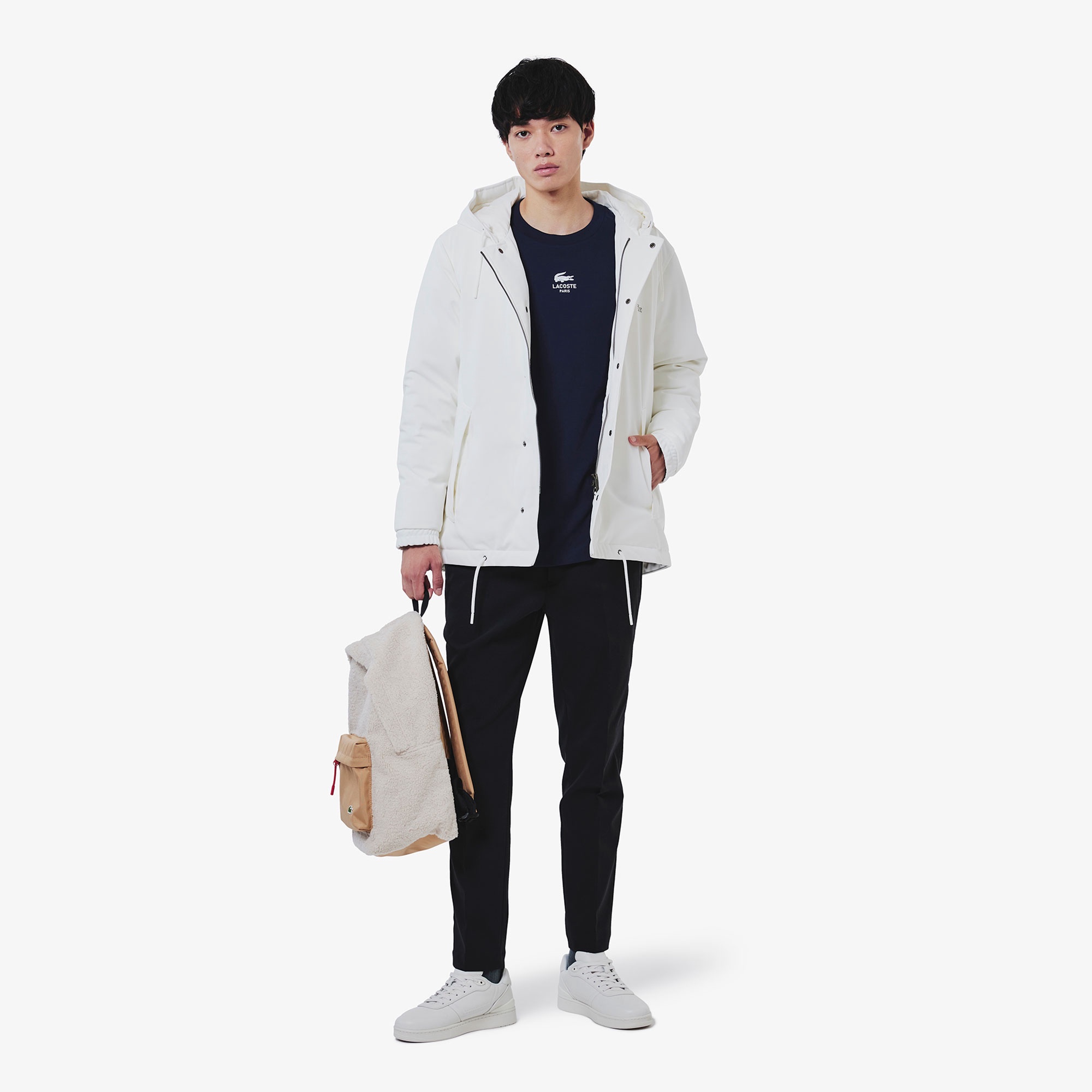 耐水透湿ピケダウンジャケット