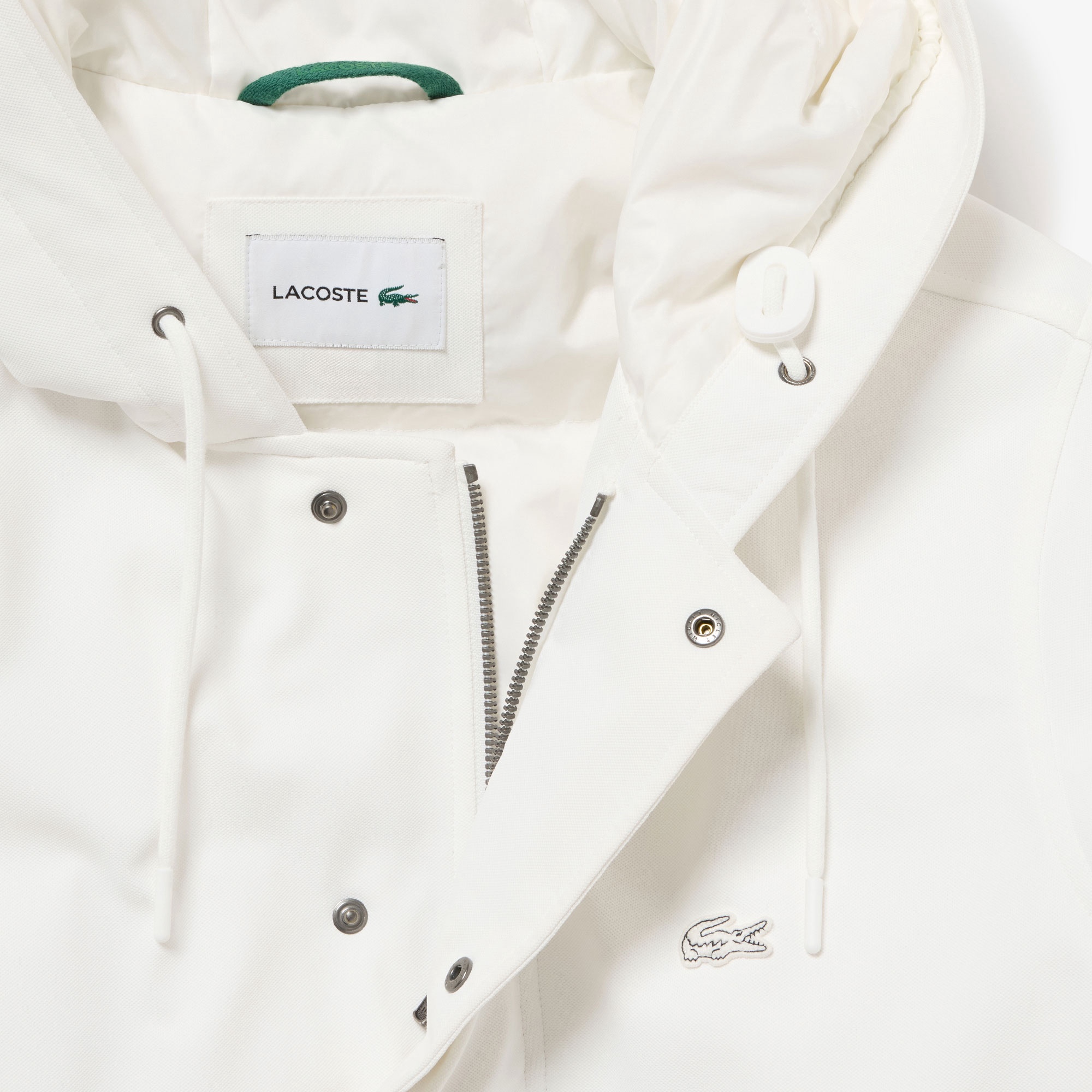 耐水透湿ピケダウンジャケット