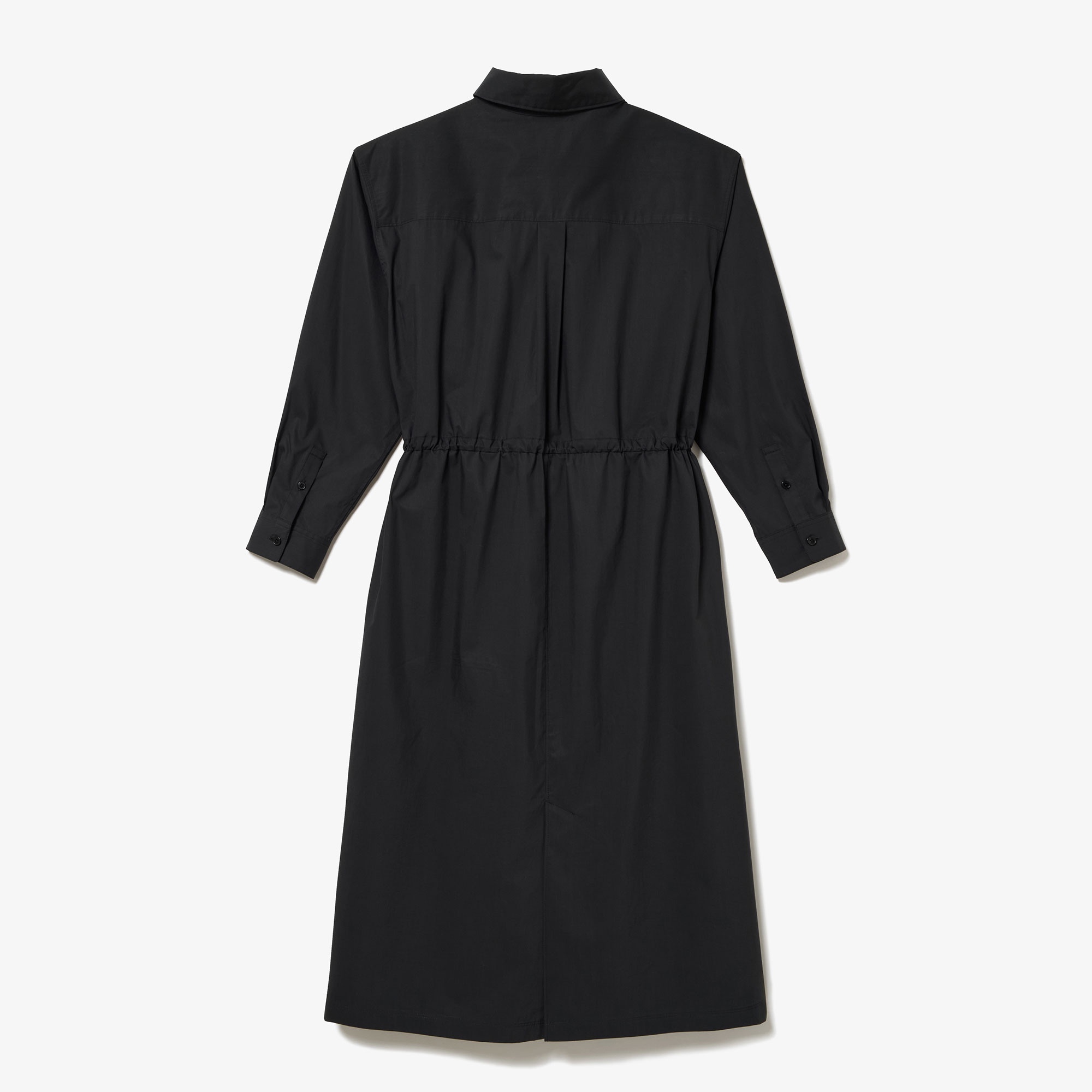 フラップポケットシャツドレス