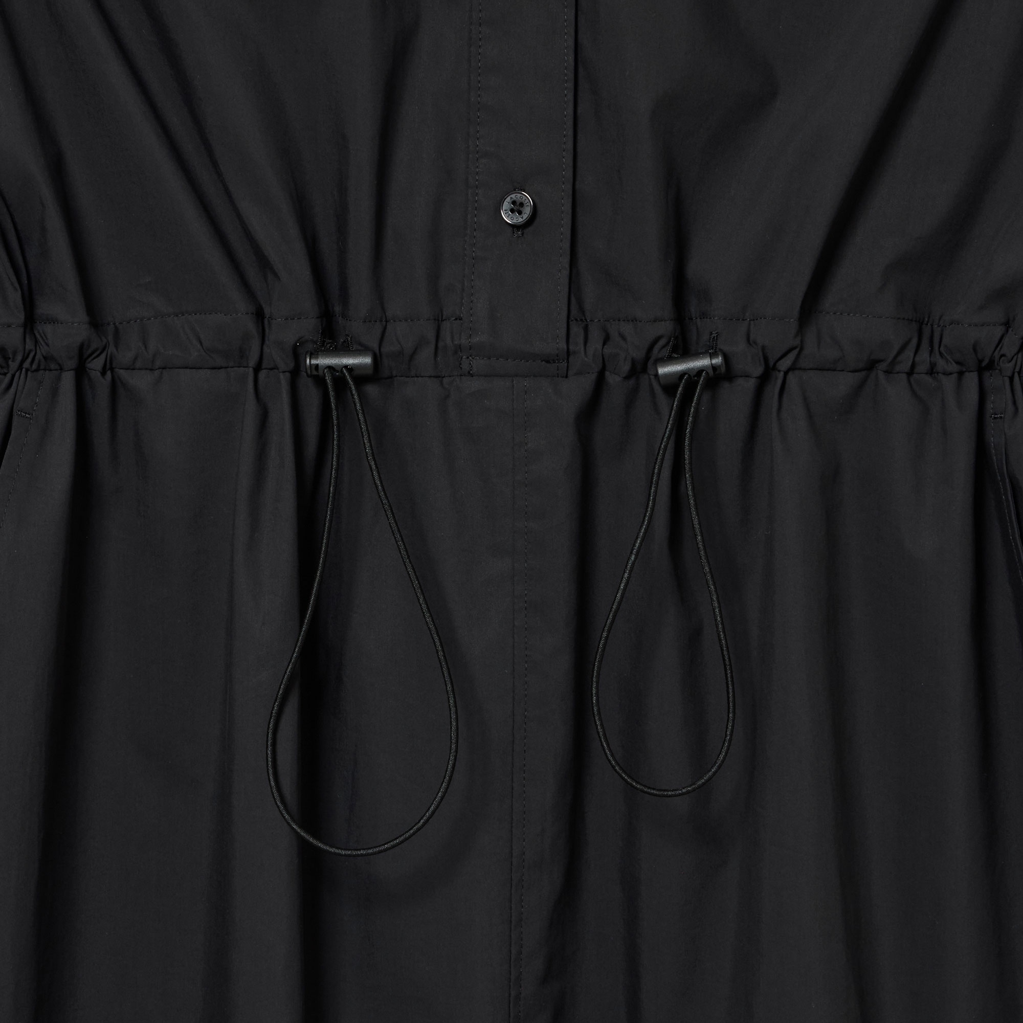 フラップポケットシャツドレス