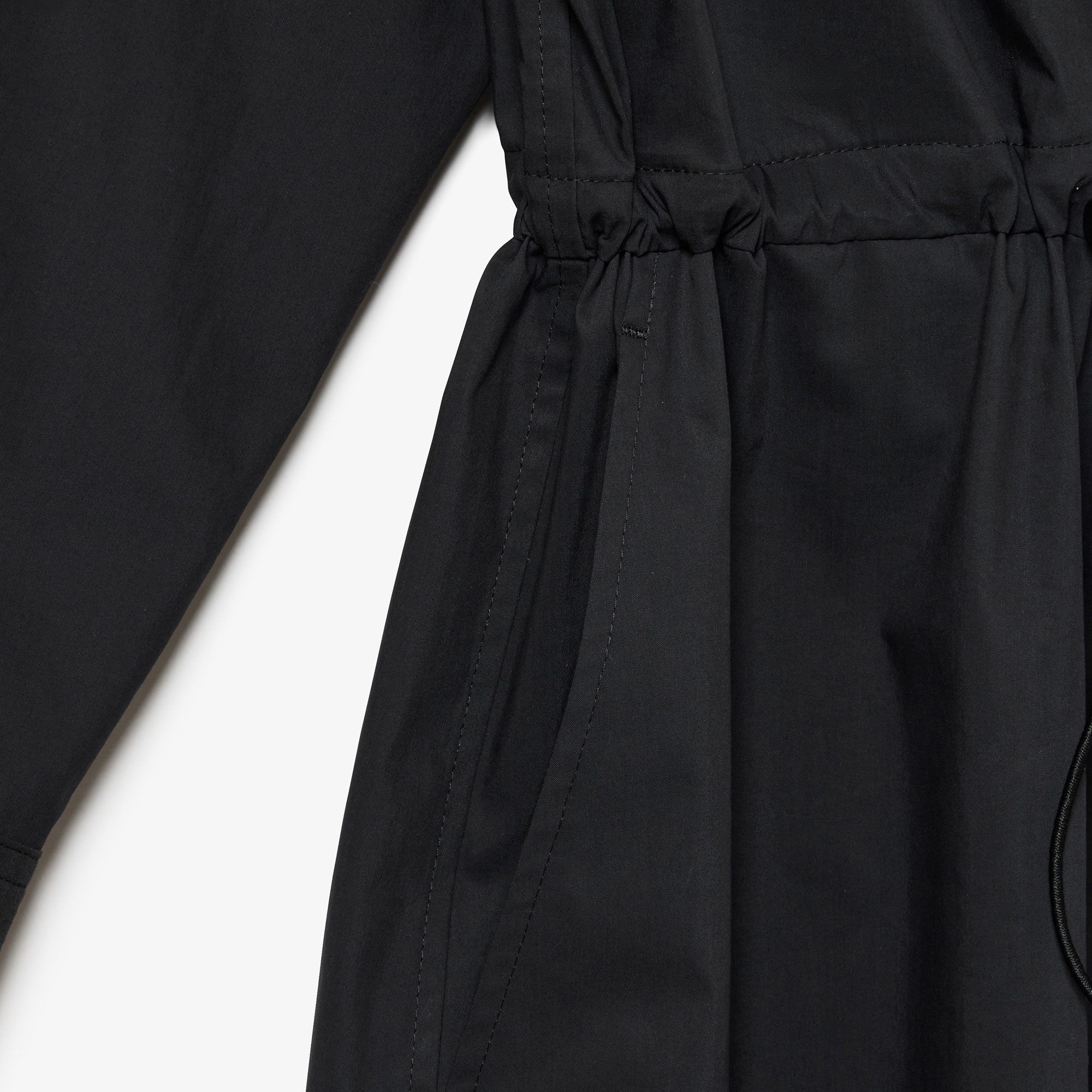 フラップポケットシャツドレス