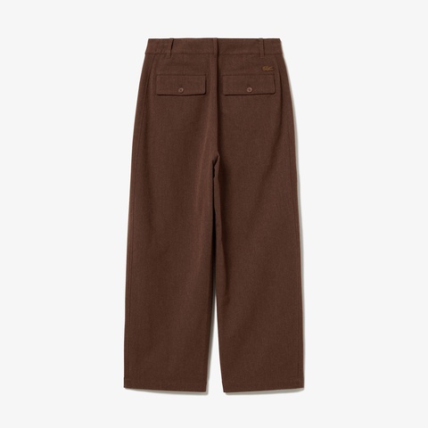 ストレッチツイルワイドパンツ