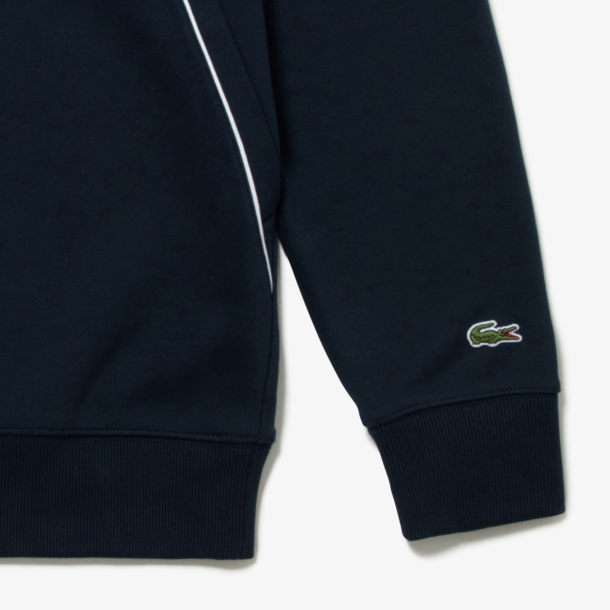 アウトラインネームステッチスウェットフーディー