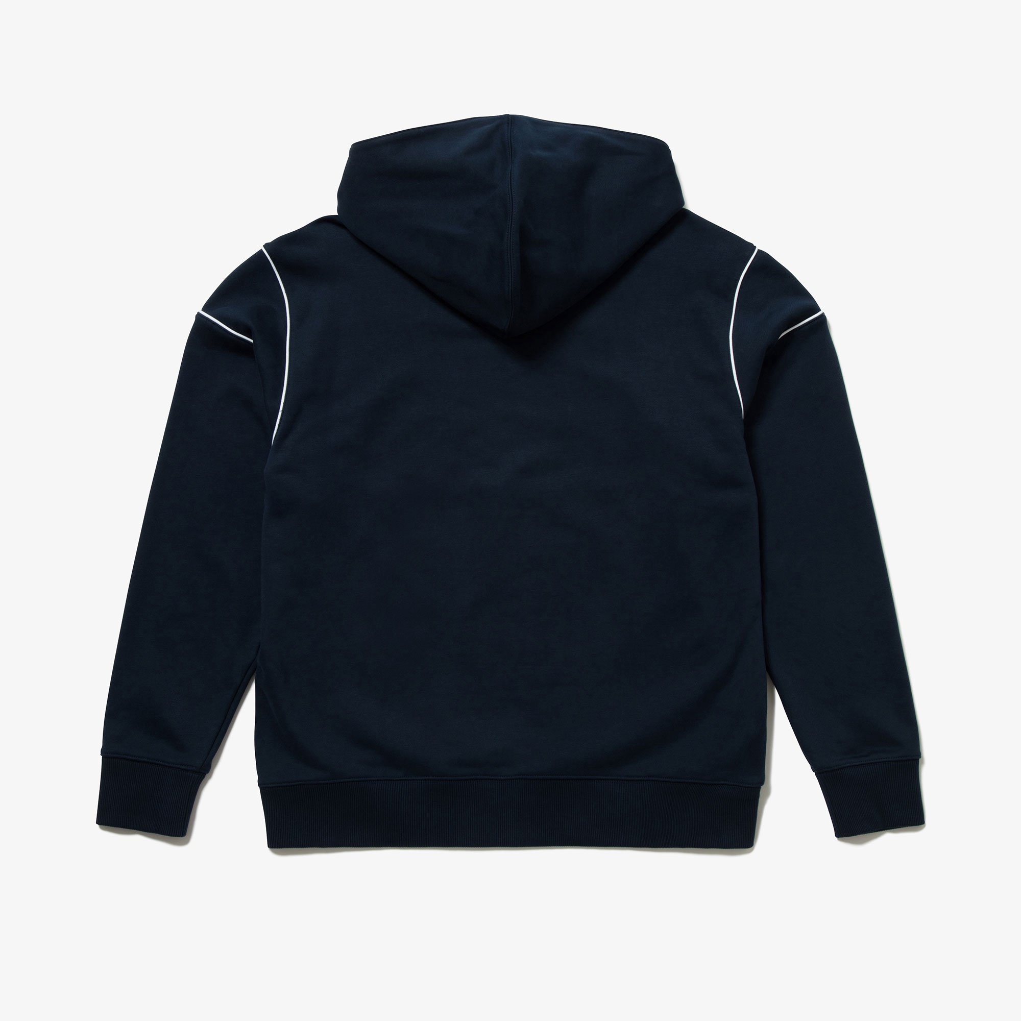 アウトラインネームステッチスウェットフーディー