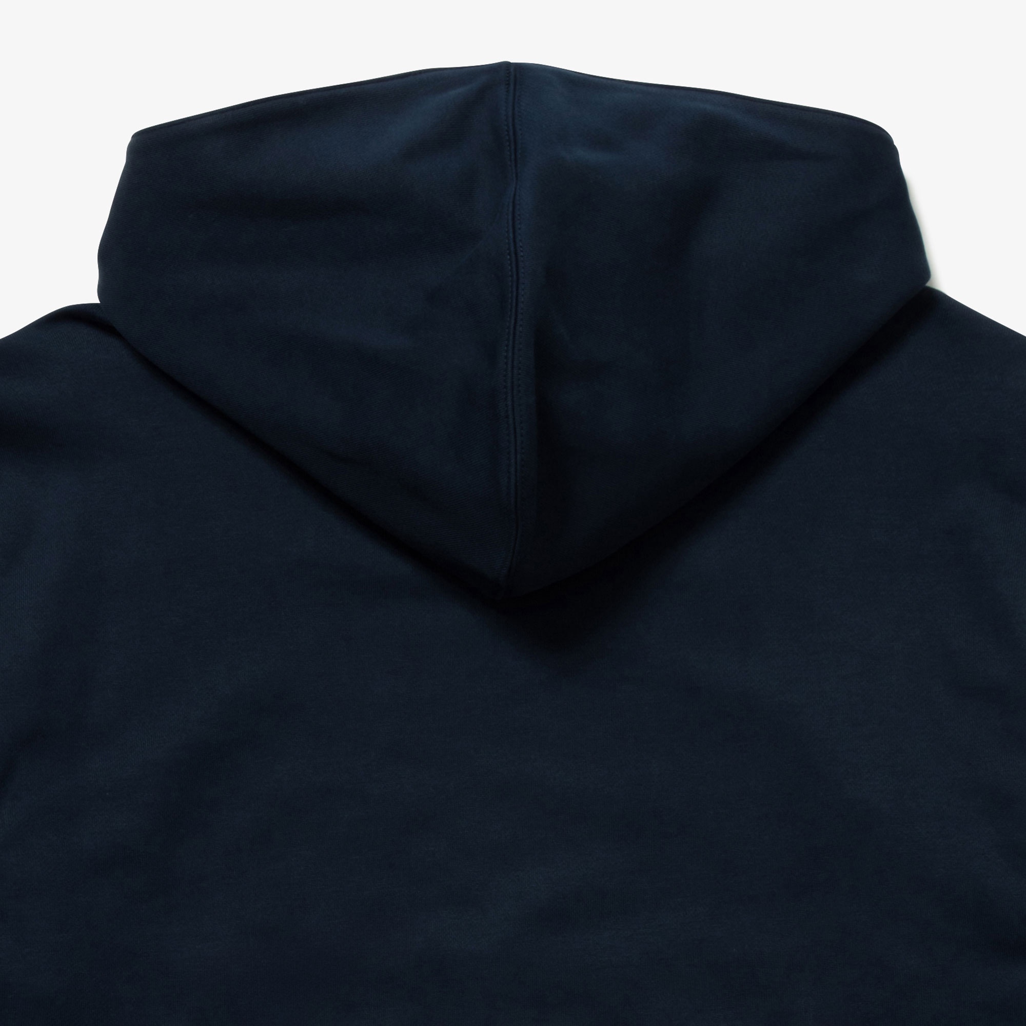 アウトラインネームステッチスウェットフーディー