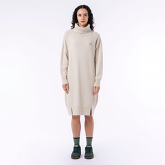 美品　LACOSTE パイル地テニスワンピース 36 セール】 パイル地トップステニスドレス （ミニ丈・ひざ丈