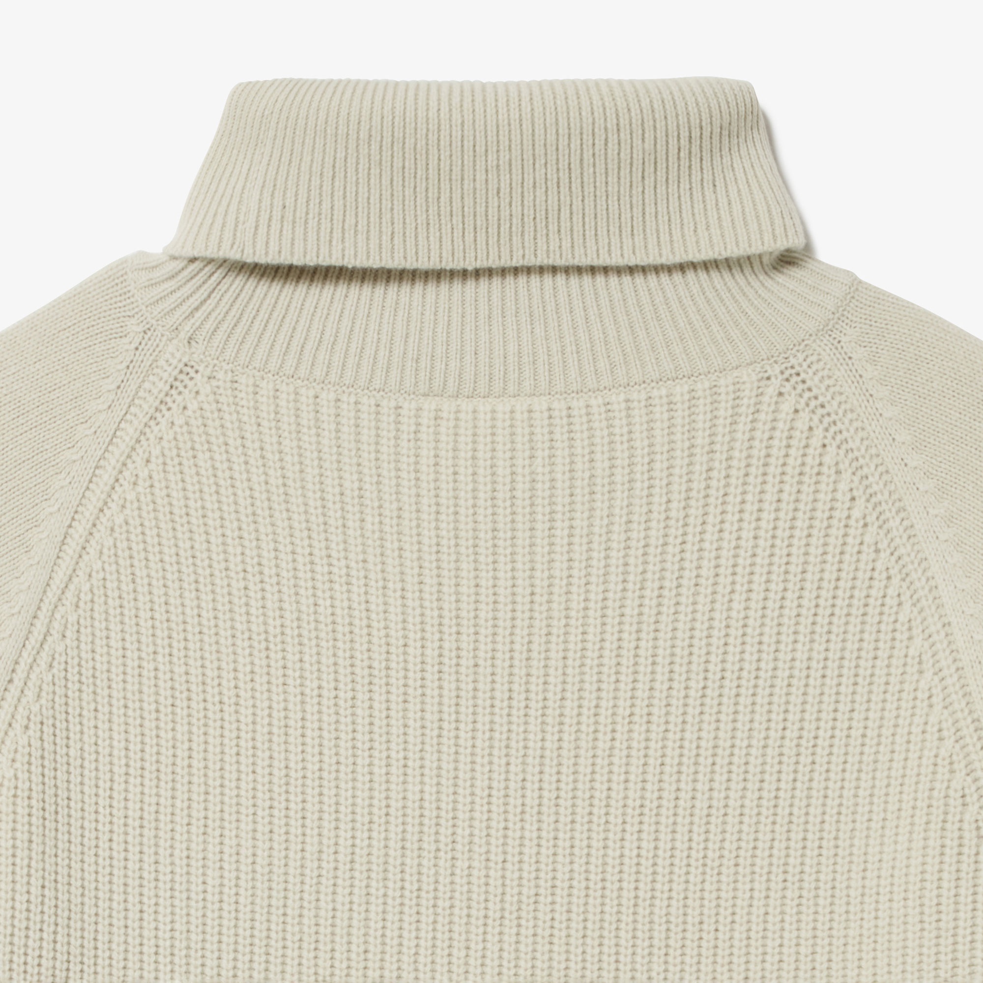 ミドルゲージタートルネックニットドレス