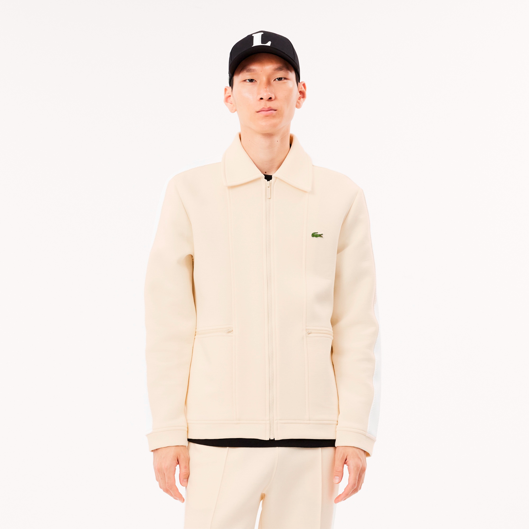 ダブルフェイススウェットジップジャケット