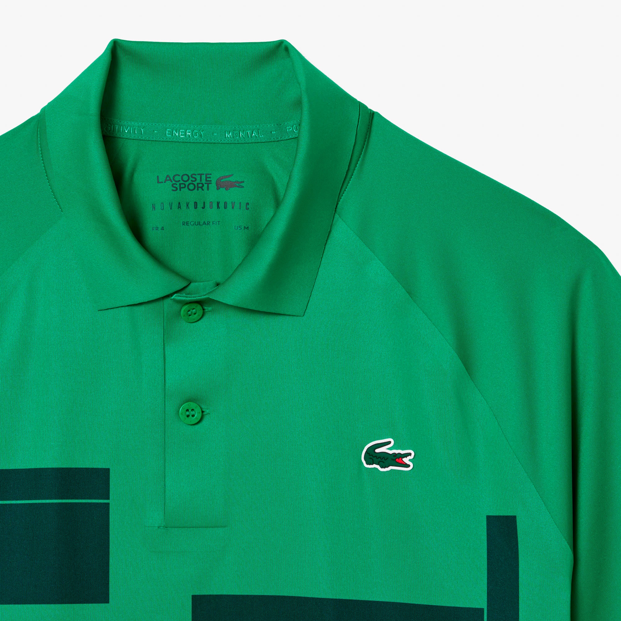 『ノバク・ジョコビッチ』コートプリントウルトラドライポロシャツ