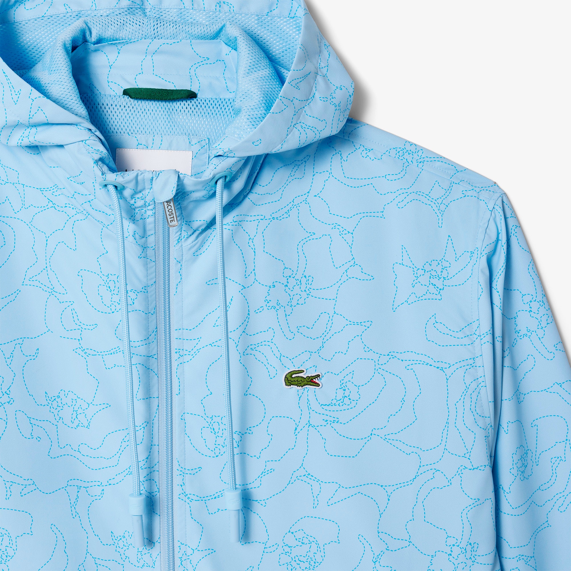 フローラルプリントウィンドブレイカー