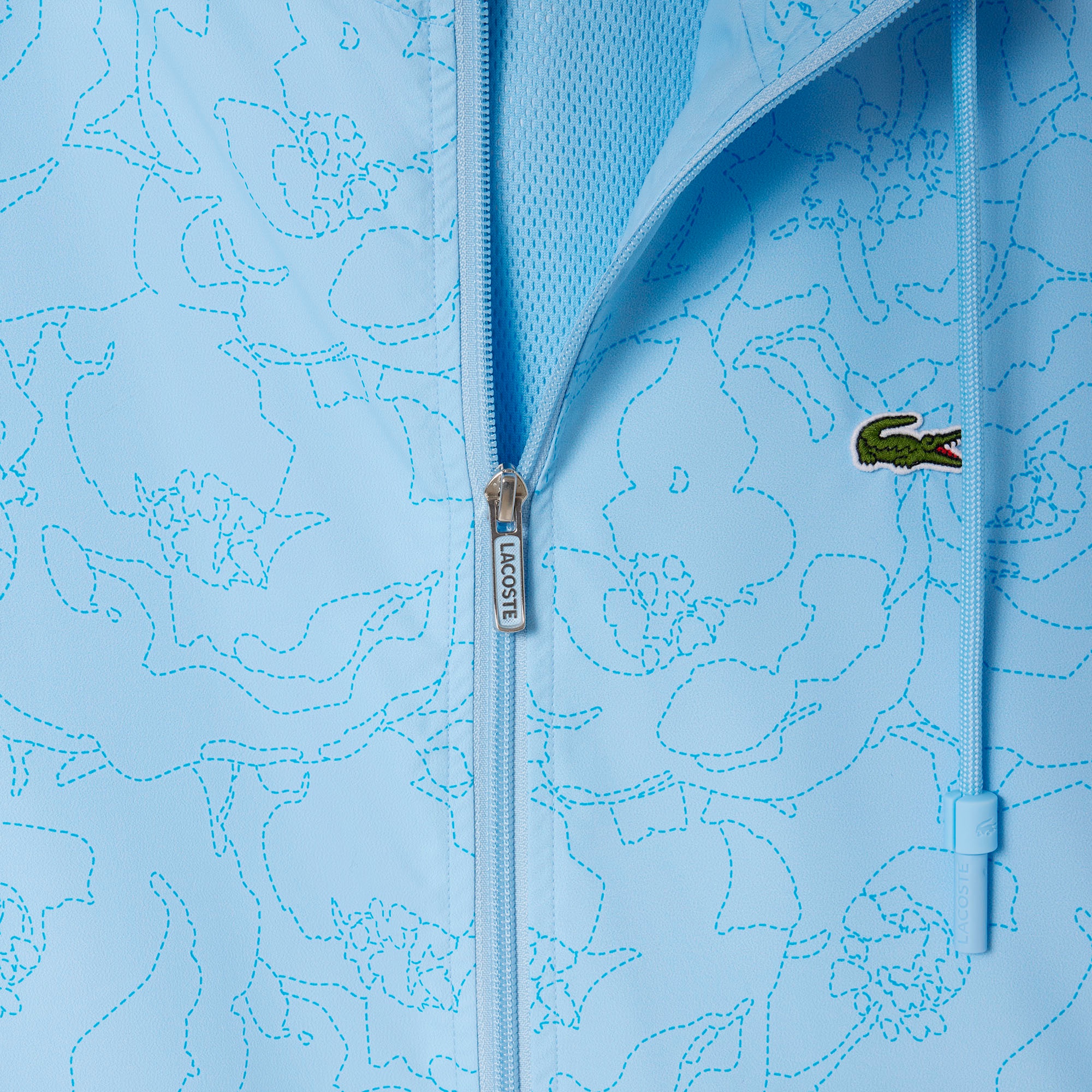 フローラルプリントウィンドブレイカー