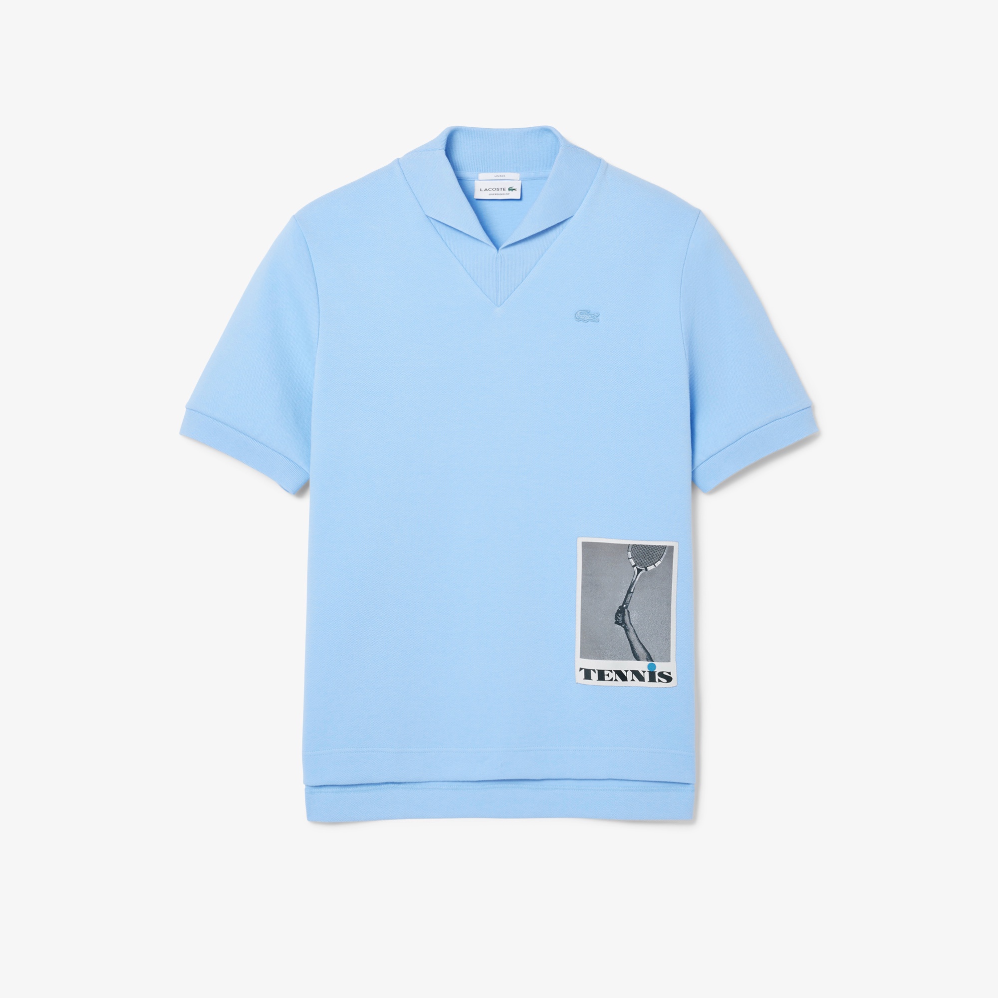 『FW24 Fashion Show』 オーバーサイジング変形カラーポロシャツ