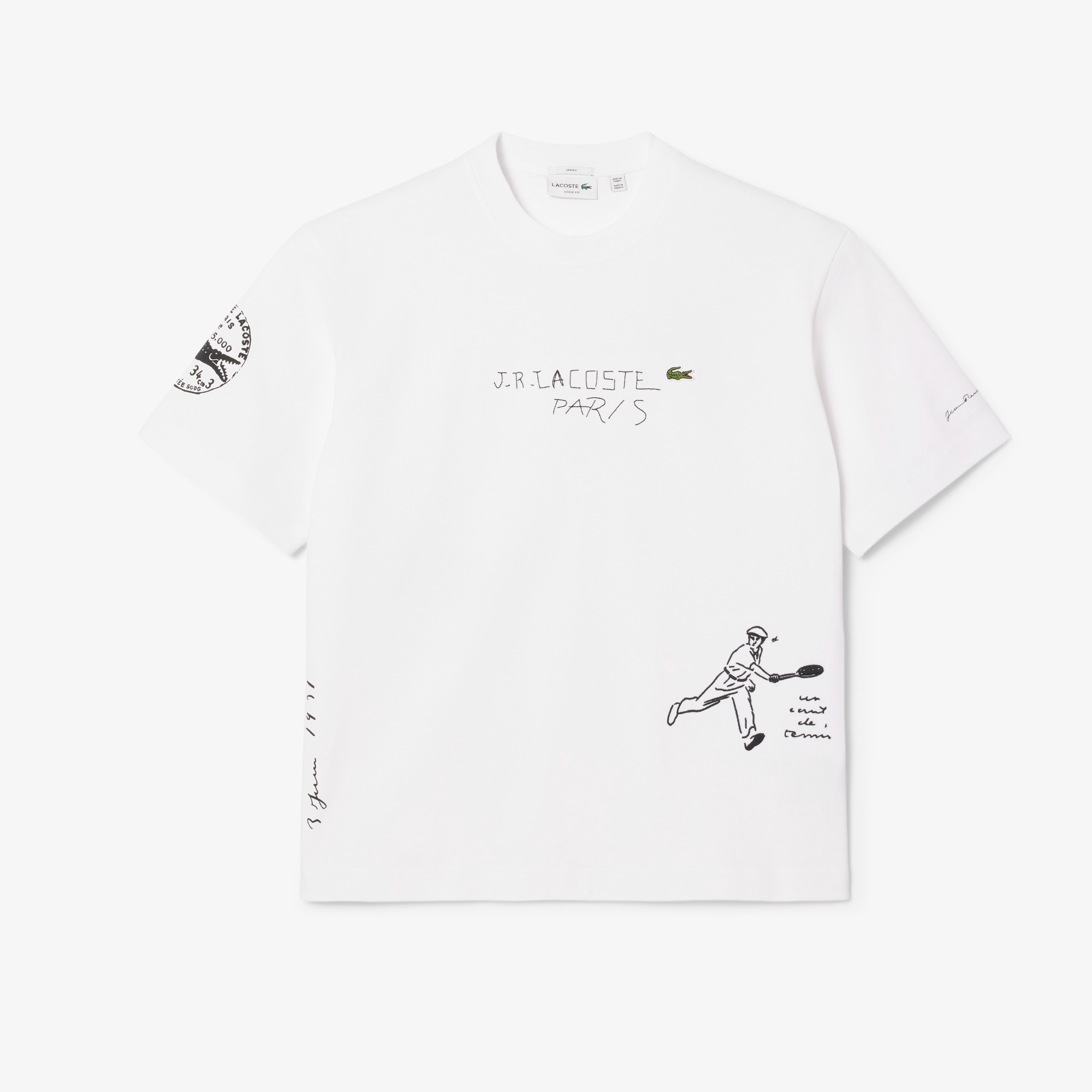 『FW24 Fashion Show』 ルーズフィットステッチTシャツ