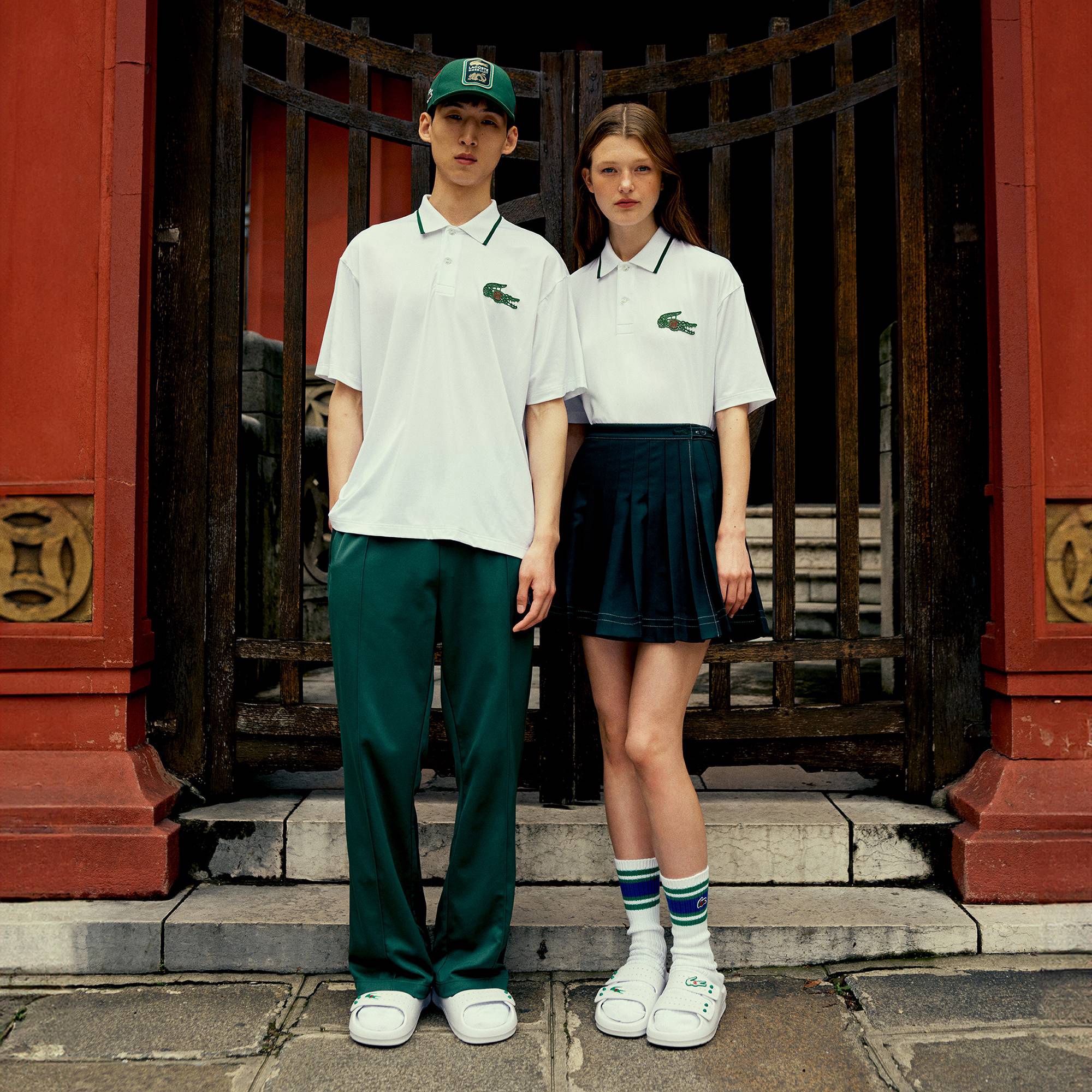 『Lacoste x CLOT』ラインドソックス