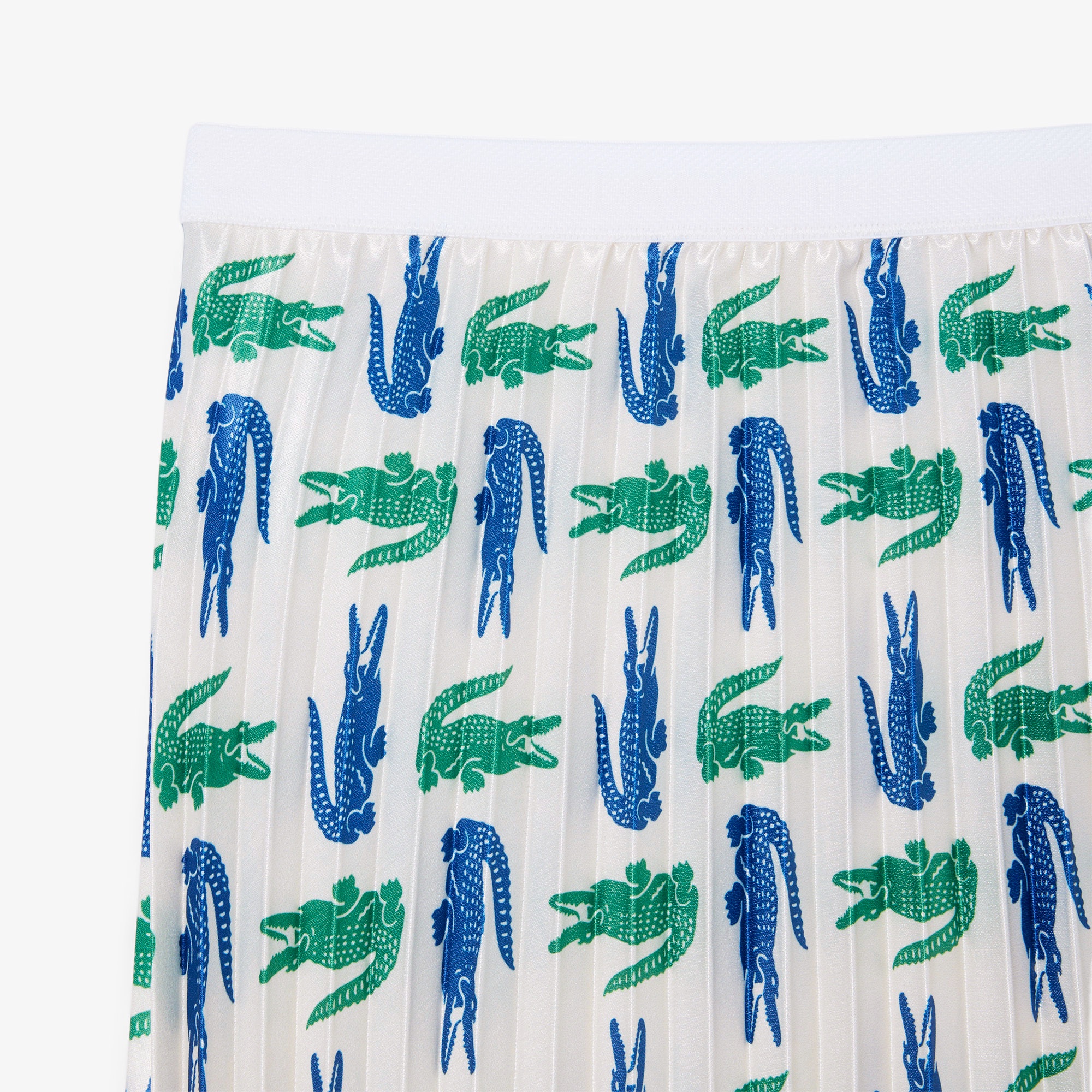 『FW24 Fashion Show』 オールオーバープリントプリーツサテンスカート