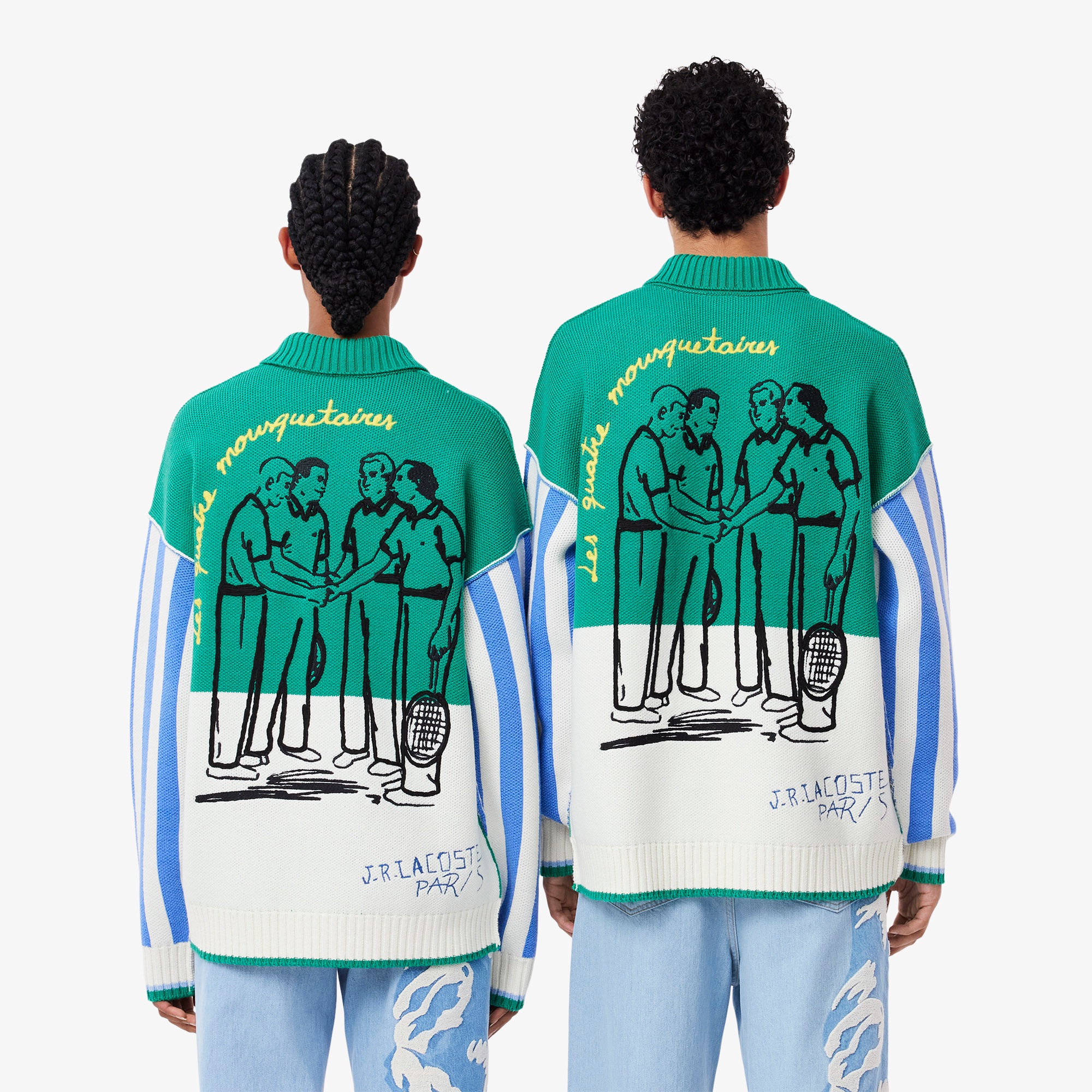 『FW24 Fashion Show』 ジャカードカラーセーター