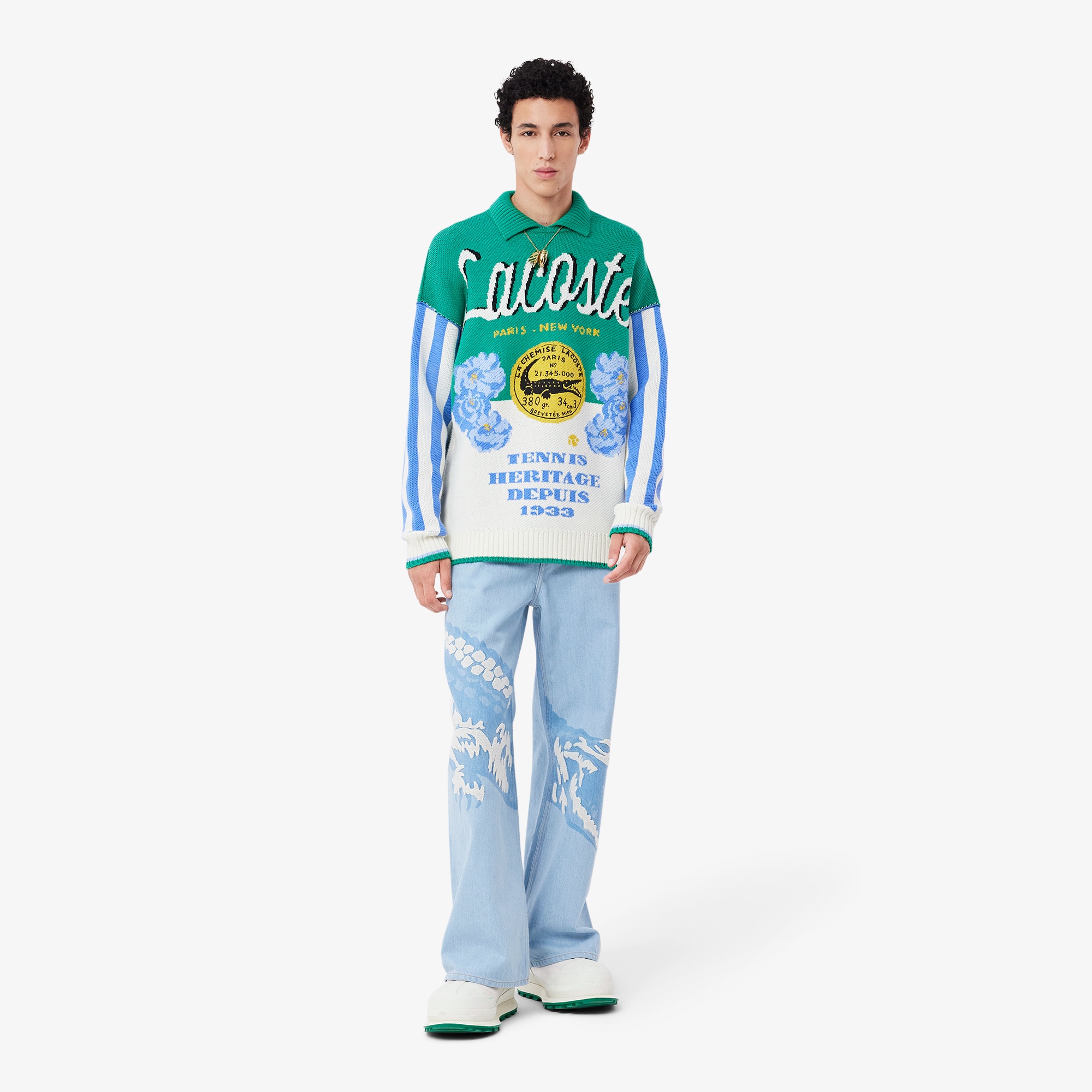 『FW24 Fashion Show』 ジャカードカラーセーター