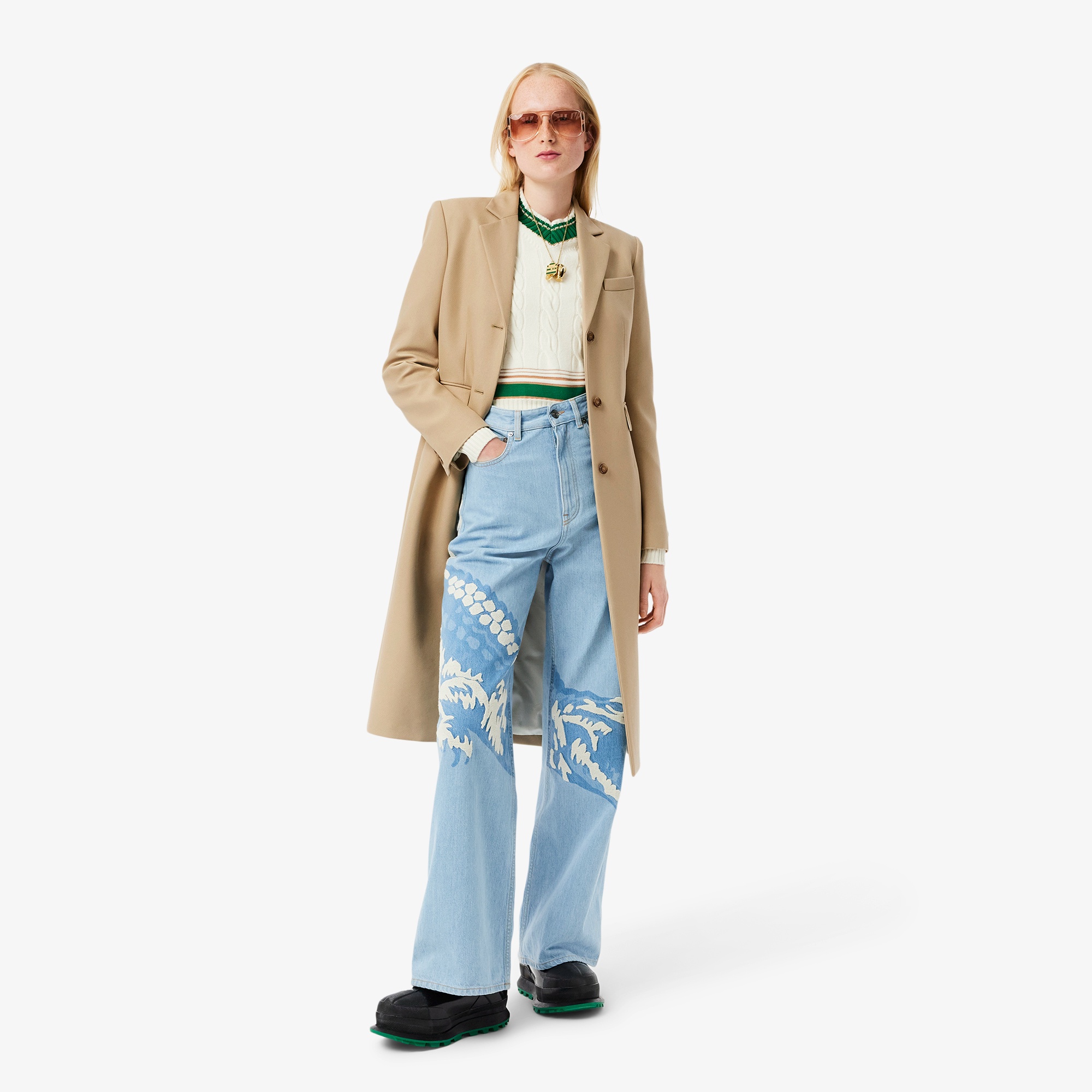 『FW24 Fashion Show』 ツイルロングコート