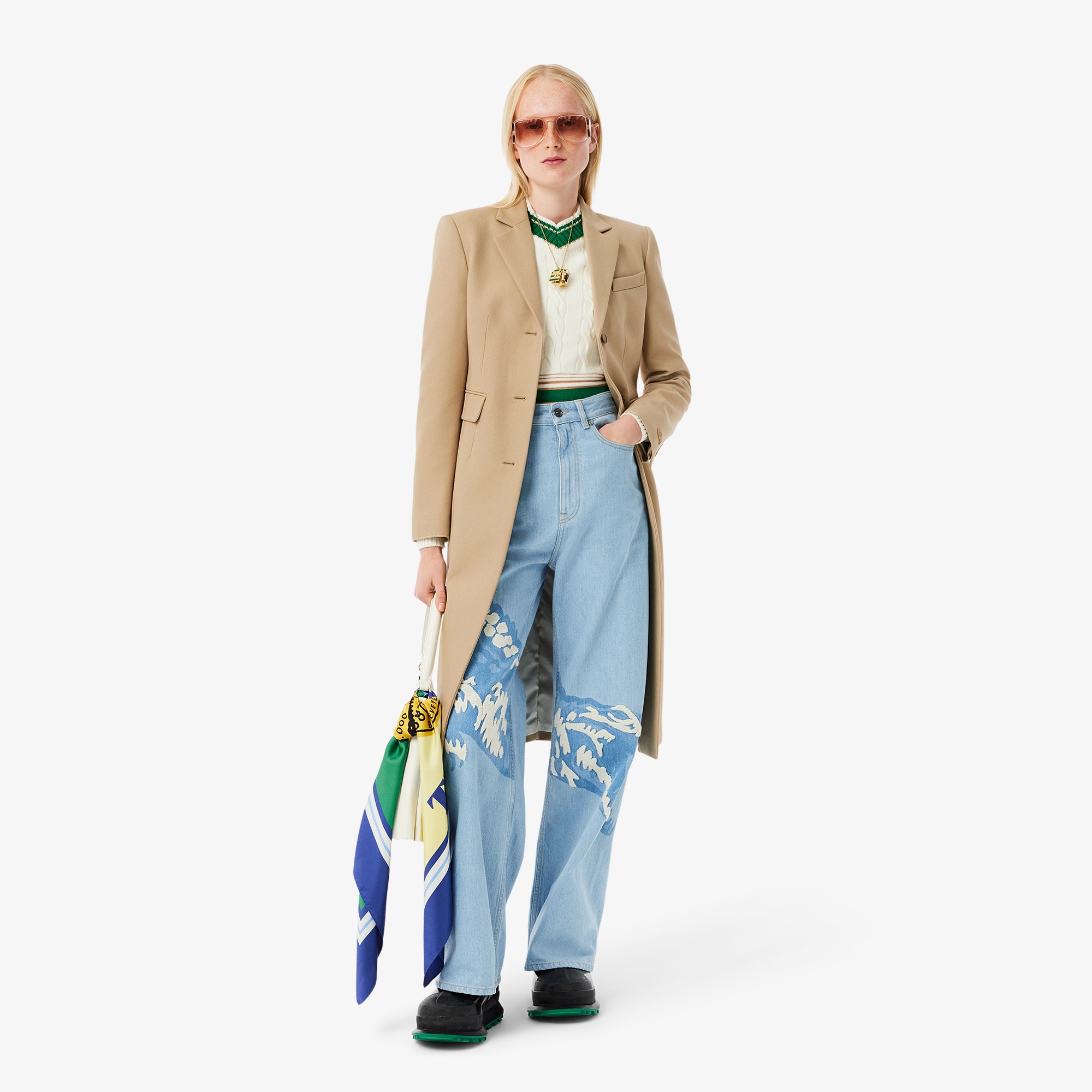 『FW24 Fashion Show』 ツイルロングコート