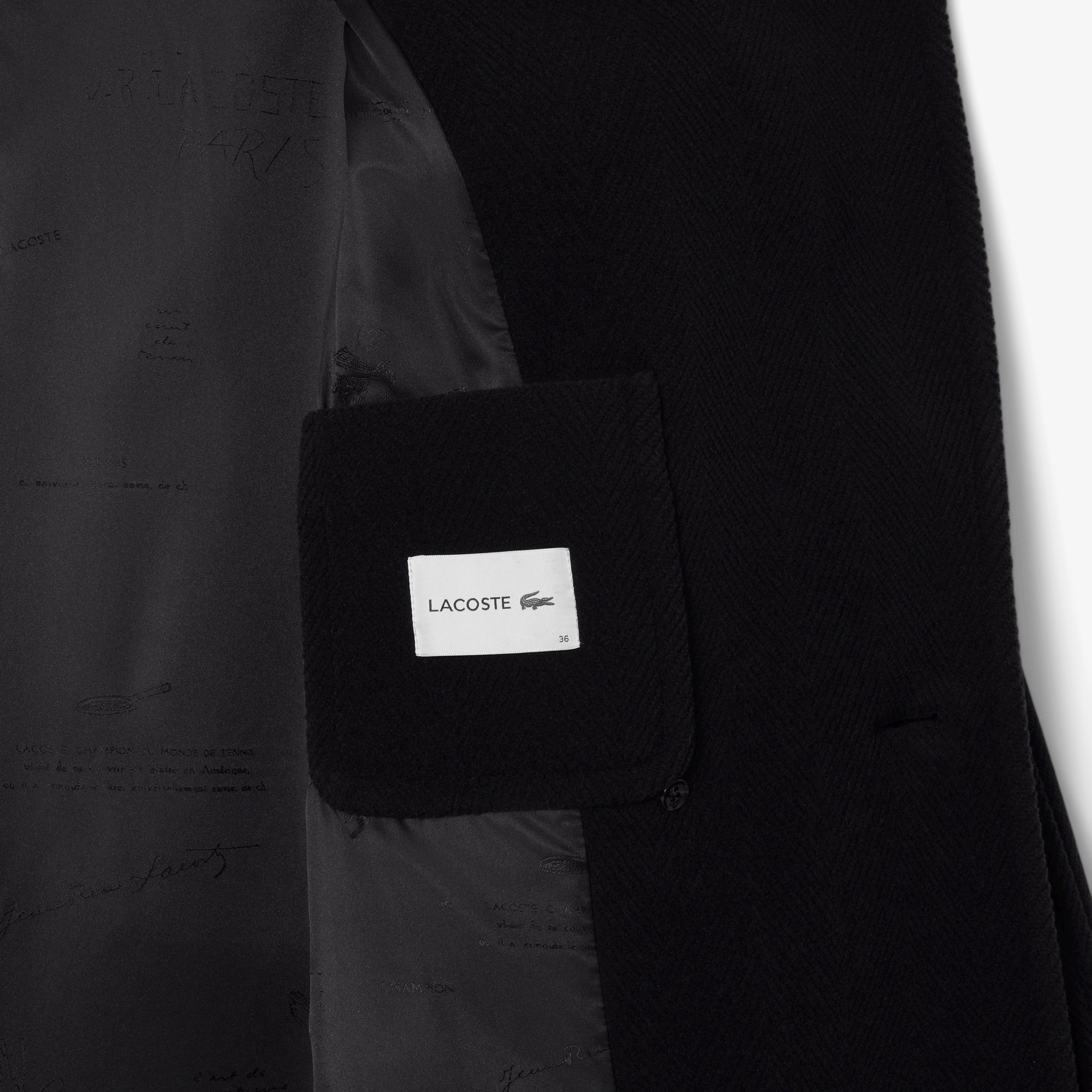 『FW24 Fashion Show』 レデイース ダブルブレストウールコート