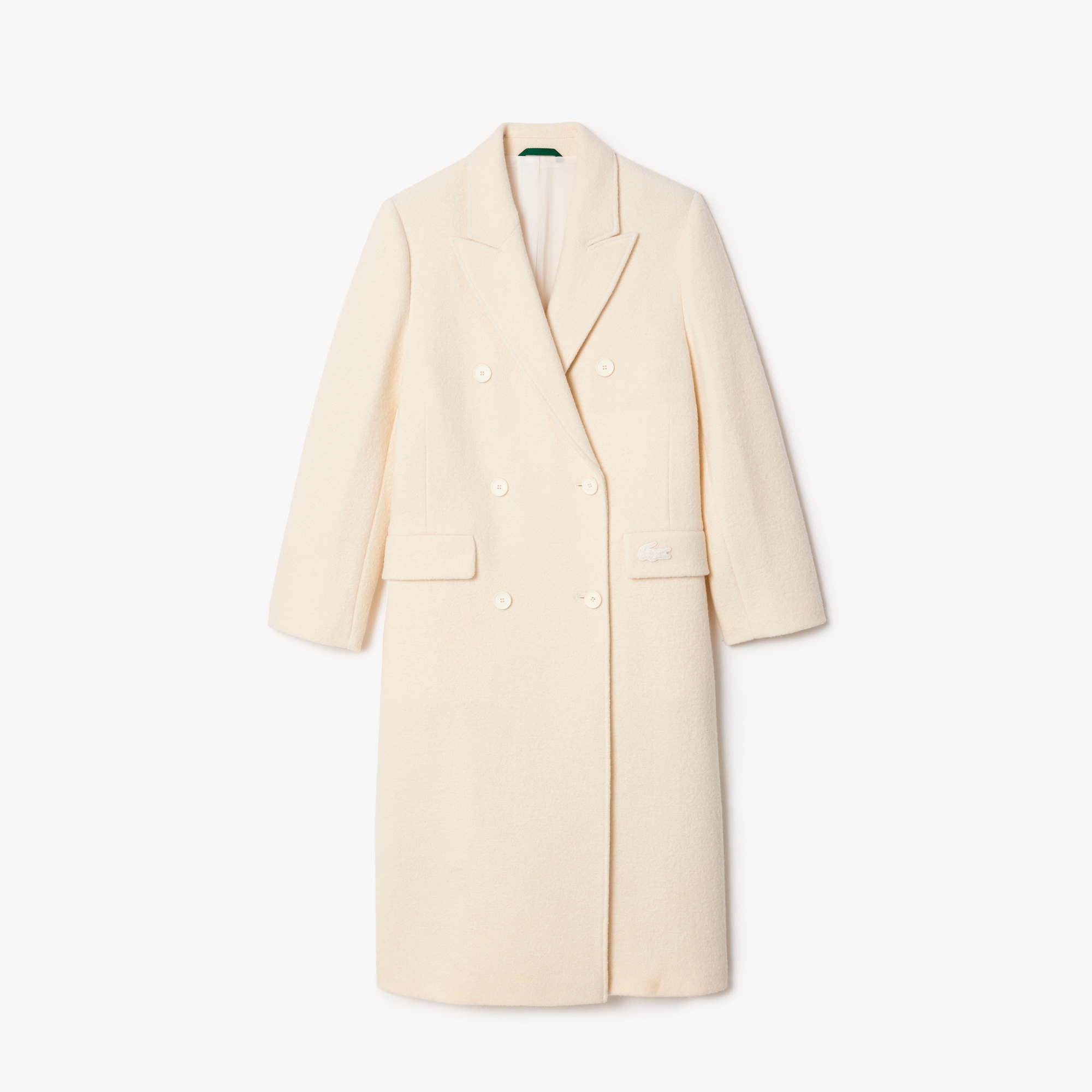 ダブルブレストウールコート