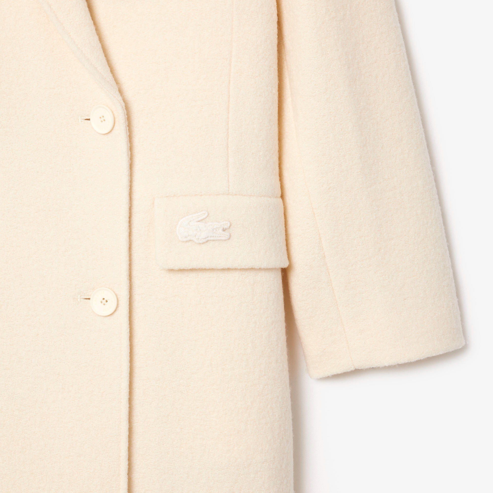 ダブルブレストウールコート