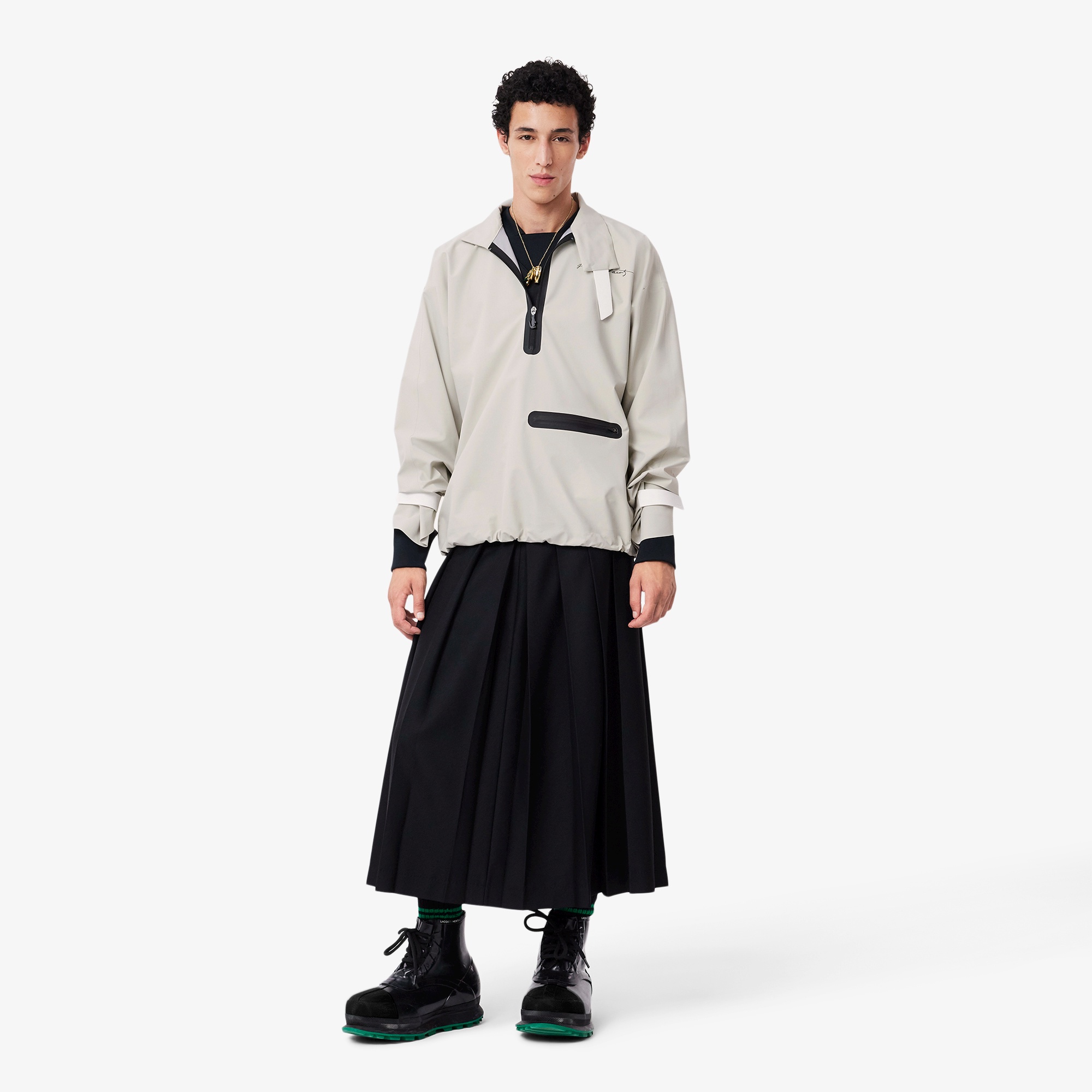 『FW24 Fashion Show』 メンズ ウィンドブレーカーアノラック