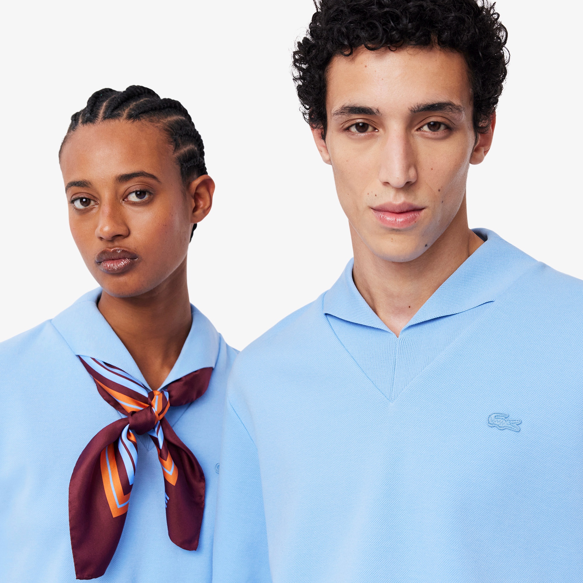 『FW24 Fashion Show』 オーバーサイジング変形カラーポロシャツ