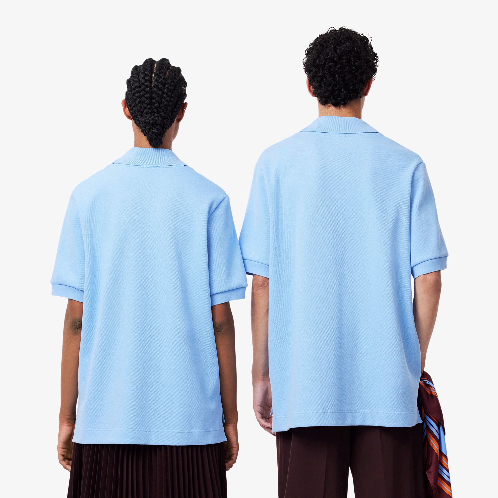 『FW24 Fashion Show』 オーバーサイジング変形カラーポロシャツ