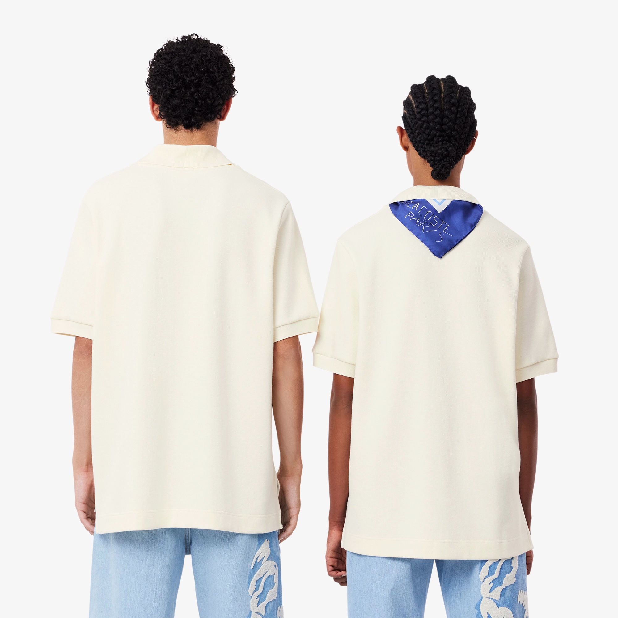 『FW24 Fashion Show』 オーバーサイジング変形カラーポロシャツ