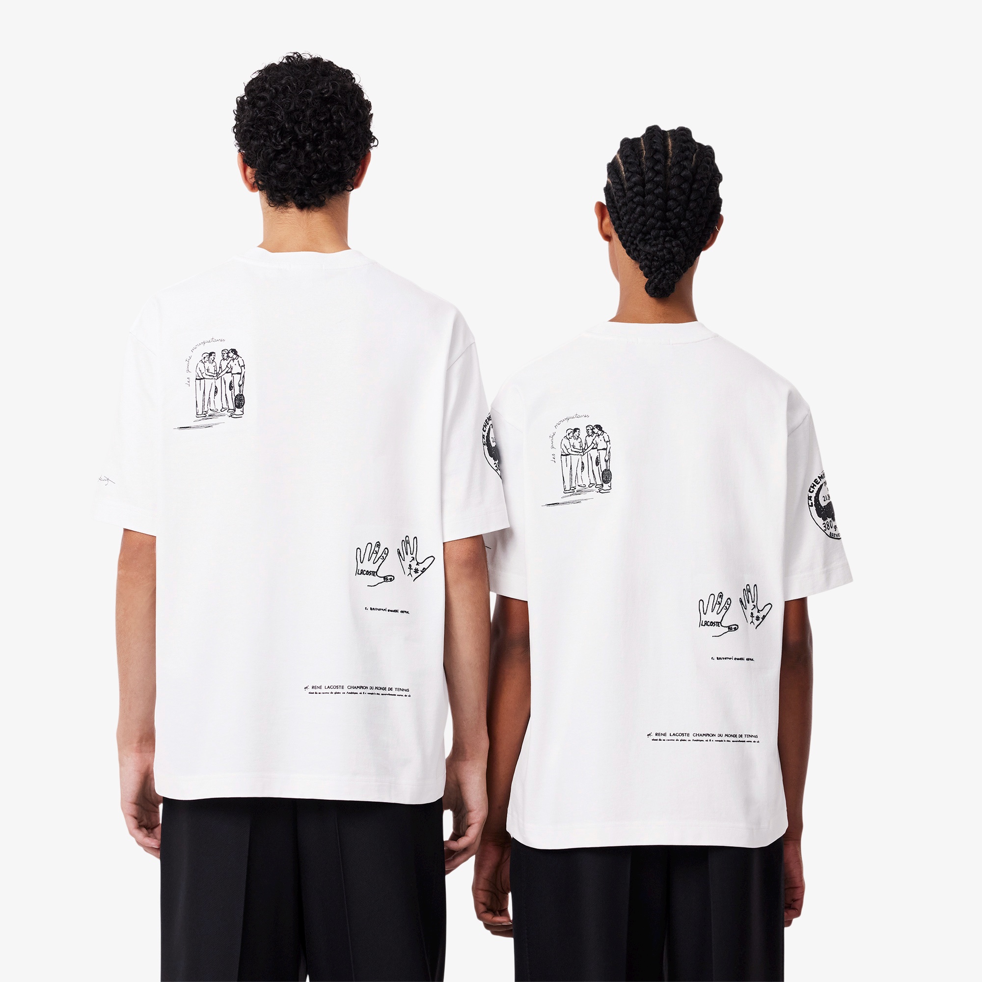 『FW24 Fashion Show』 ルーズフィットステッチTシャツ