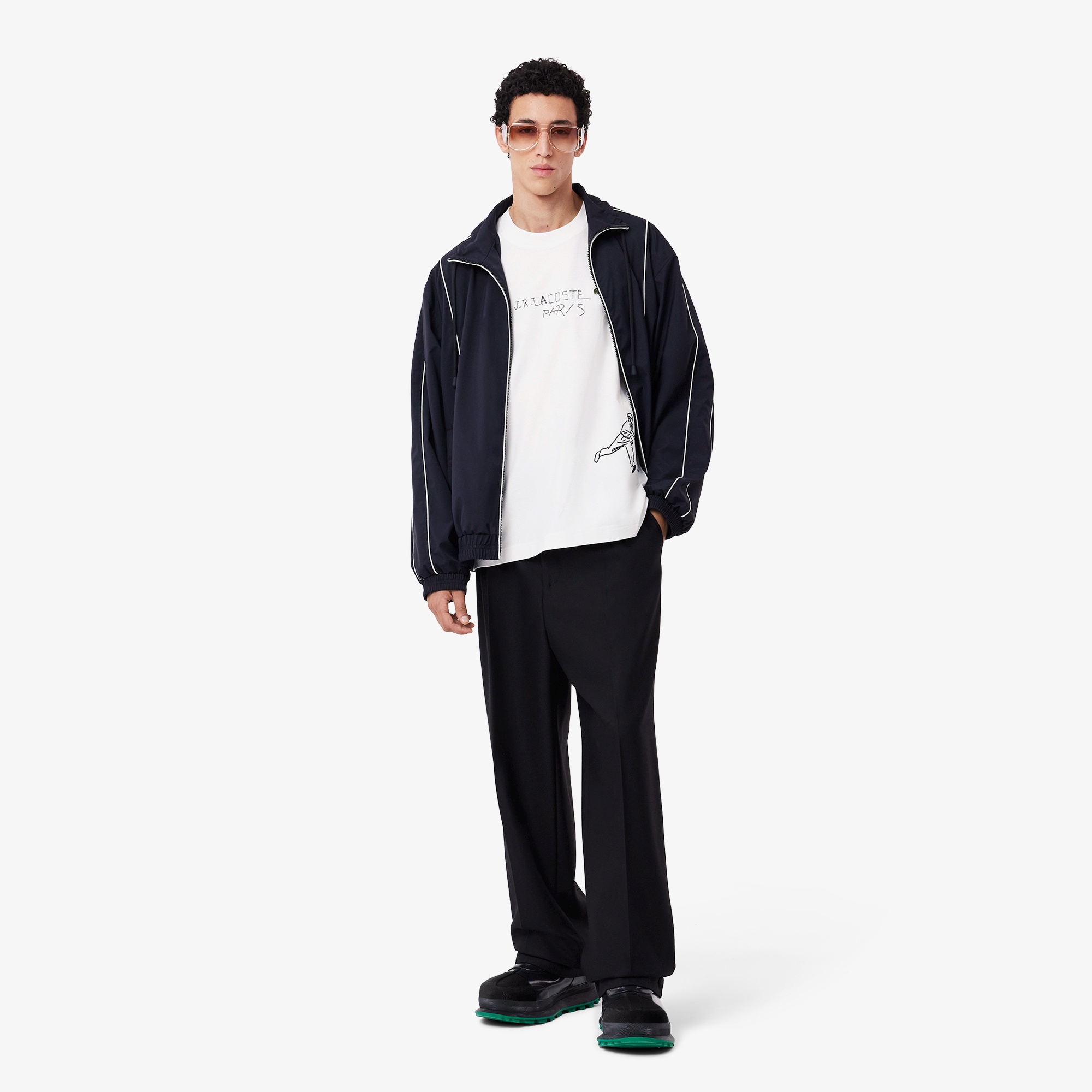 『FW24 Fashion Show』 ルーズフィットステッチTシャツ