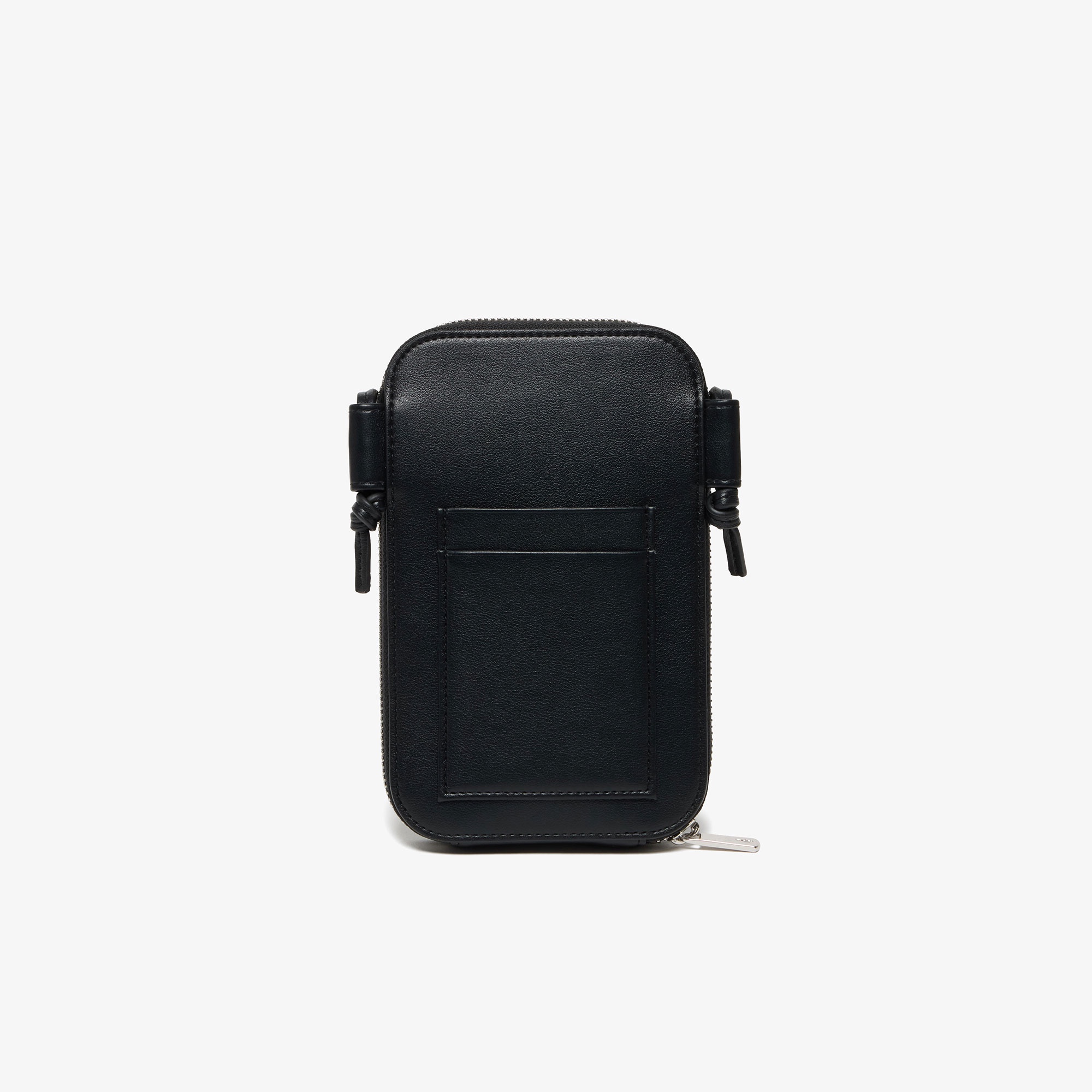 ワンポイントワニロゴスマホポーチ