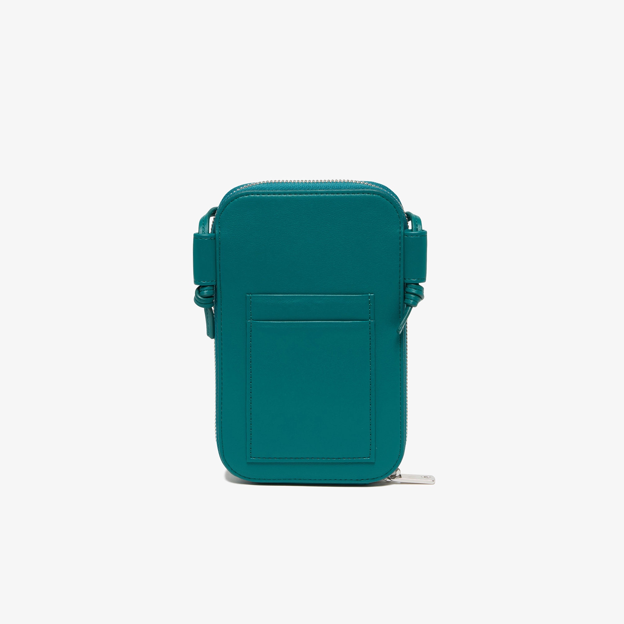 ワンポイントワニロゴスマホポーチ