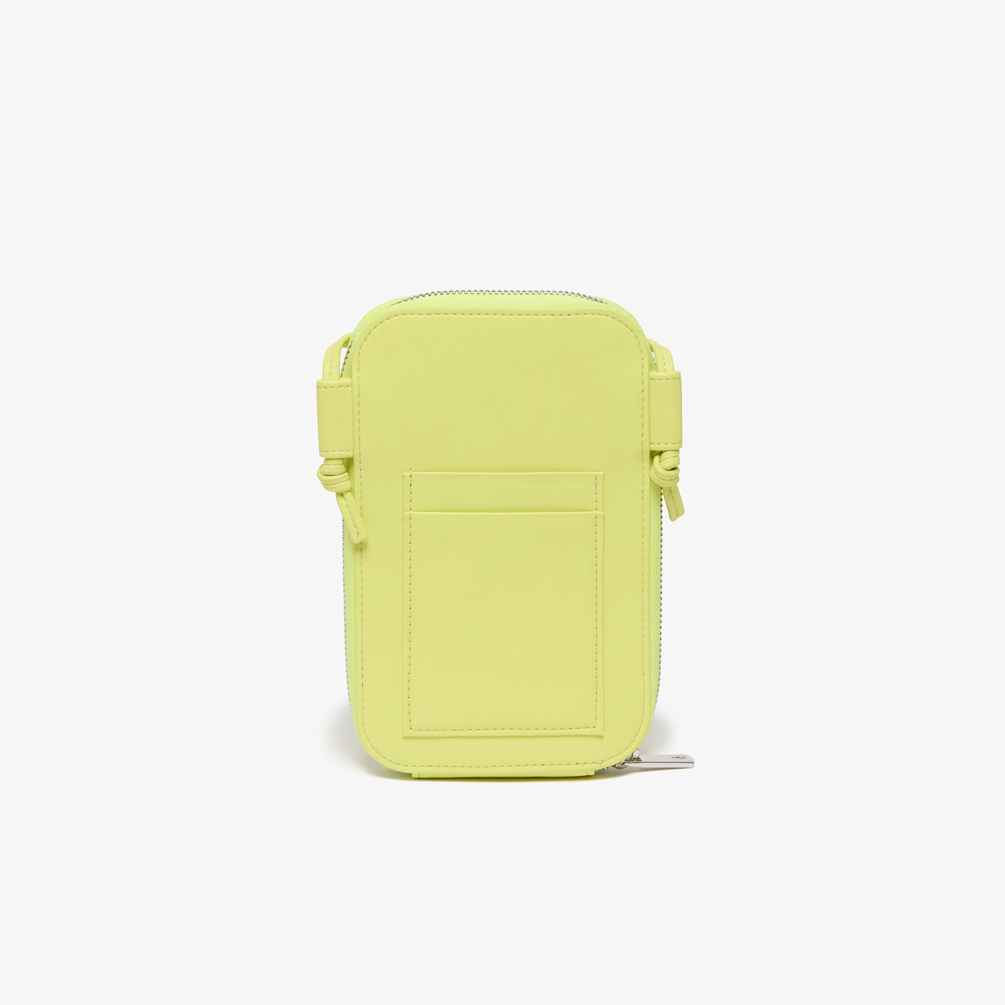 ワンポイントワニロゴスマホポーチ