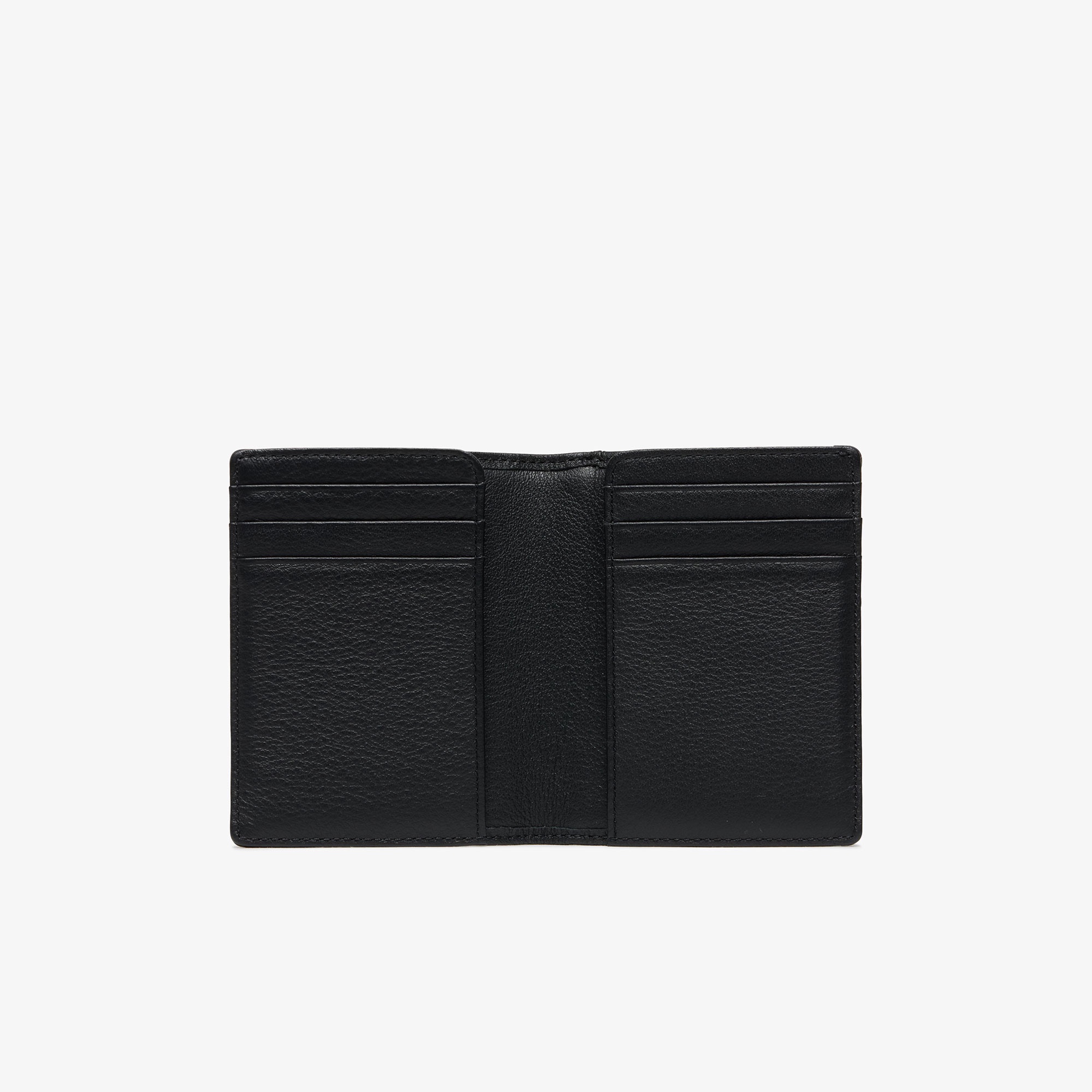 LACOSTE 財布 シュリンクカウレザー ジップコインポケット付き