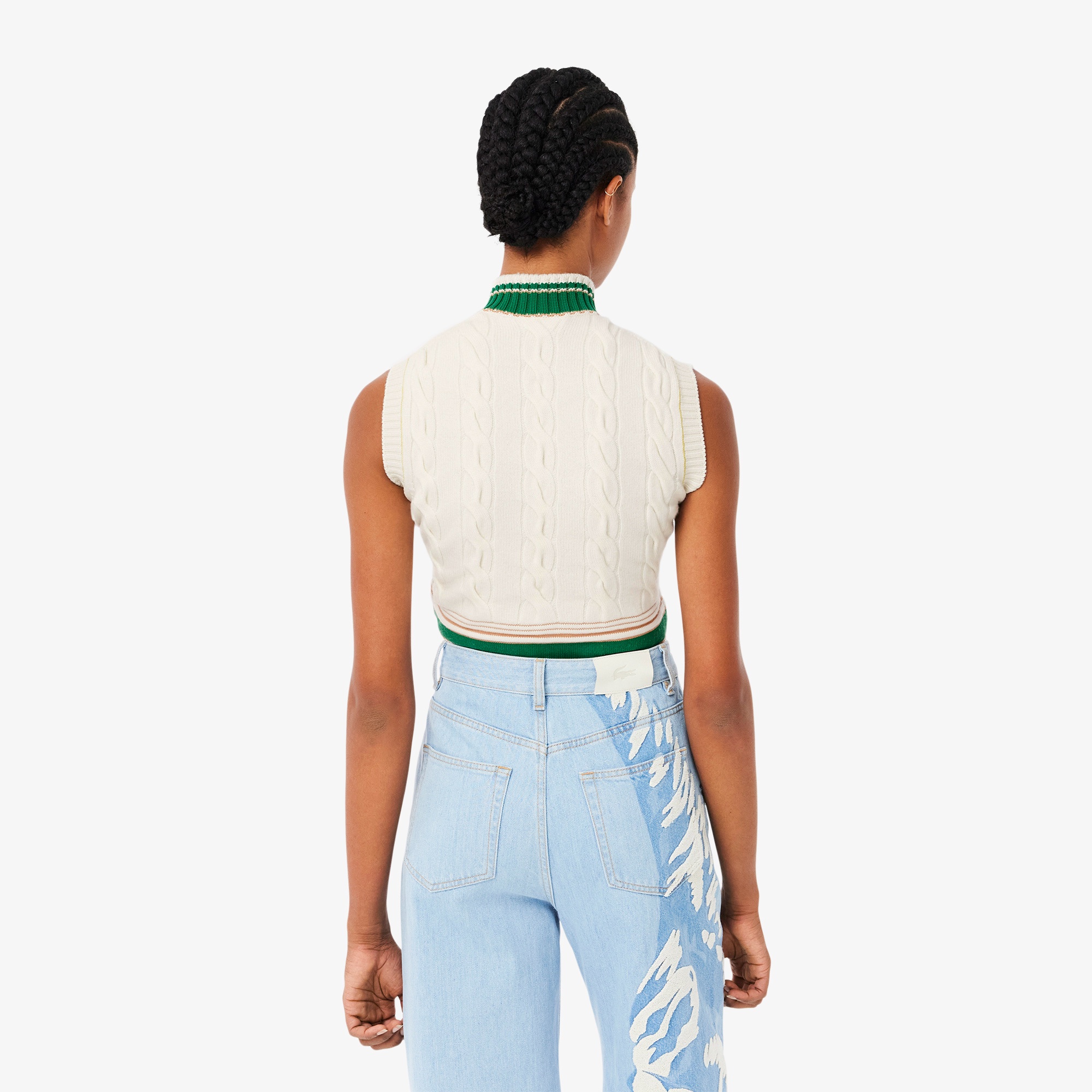『FW24 Fashion Show』 クロップドニットベスト