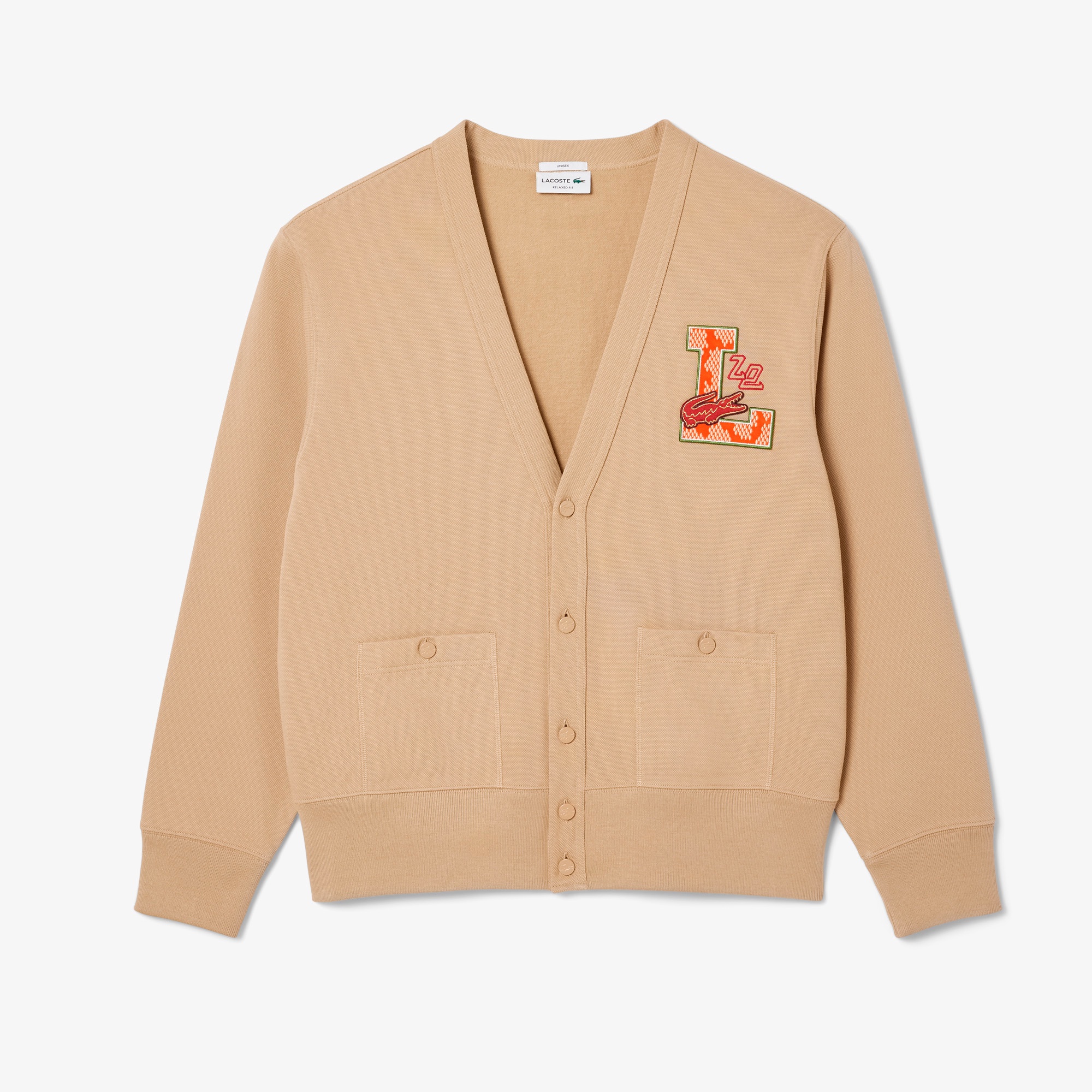 コマケン【美品】LACOSTE ラベンダーカーディガン sh5341-02s-sub1.