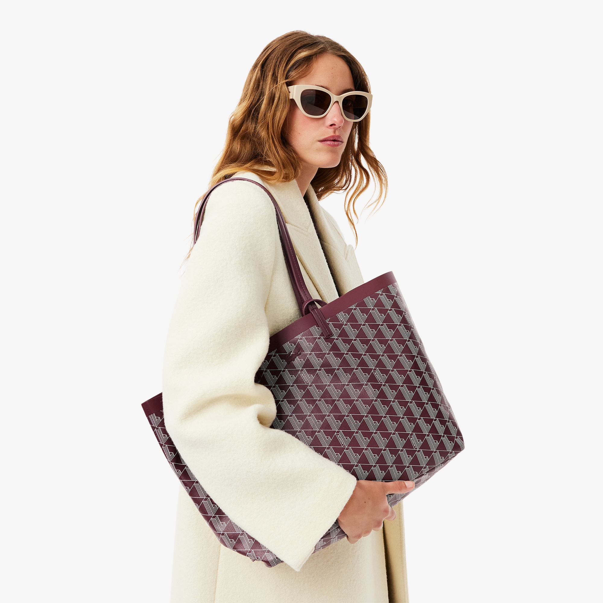 ゼリー コーテッドキャンバスミディアムトートバッグ