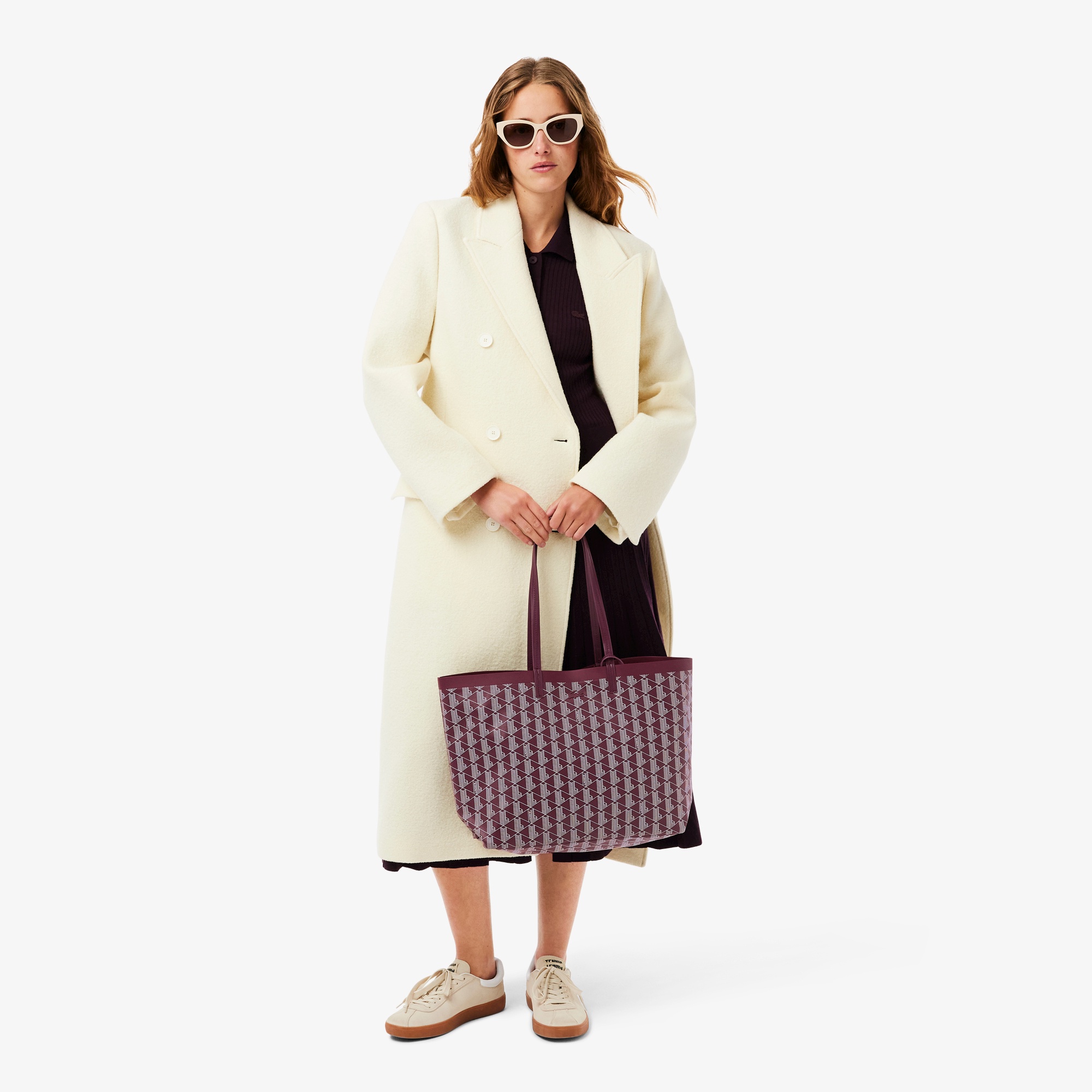 ゼリー コーテッドキャンバスミディアムトートバッグ