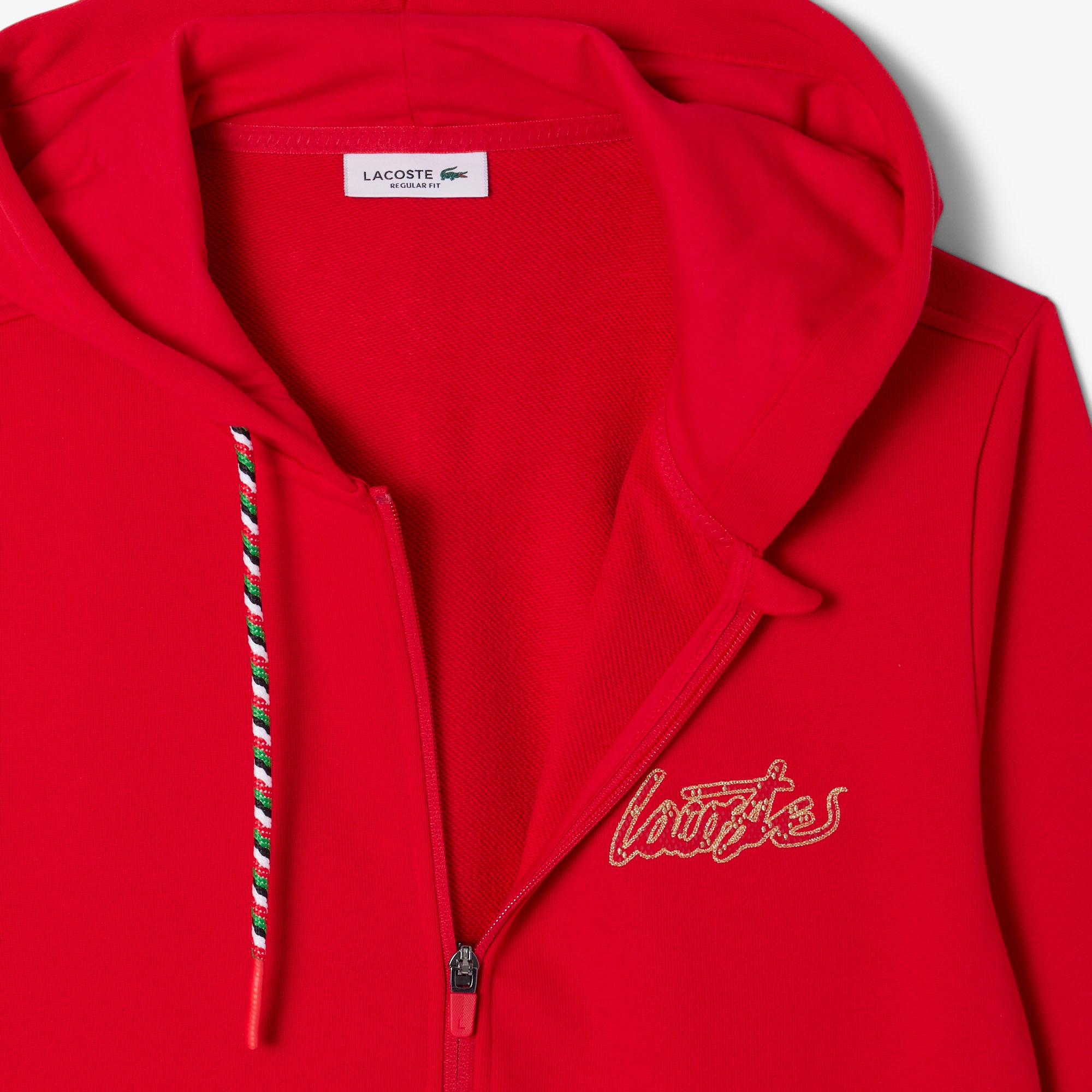 ルーナー ニュー イヤー コットンフリースジップフーディー