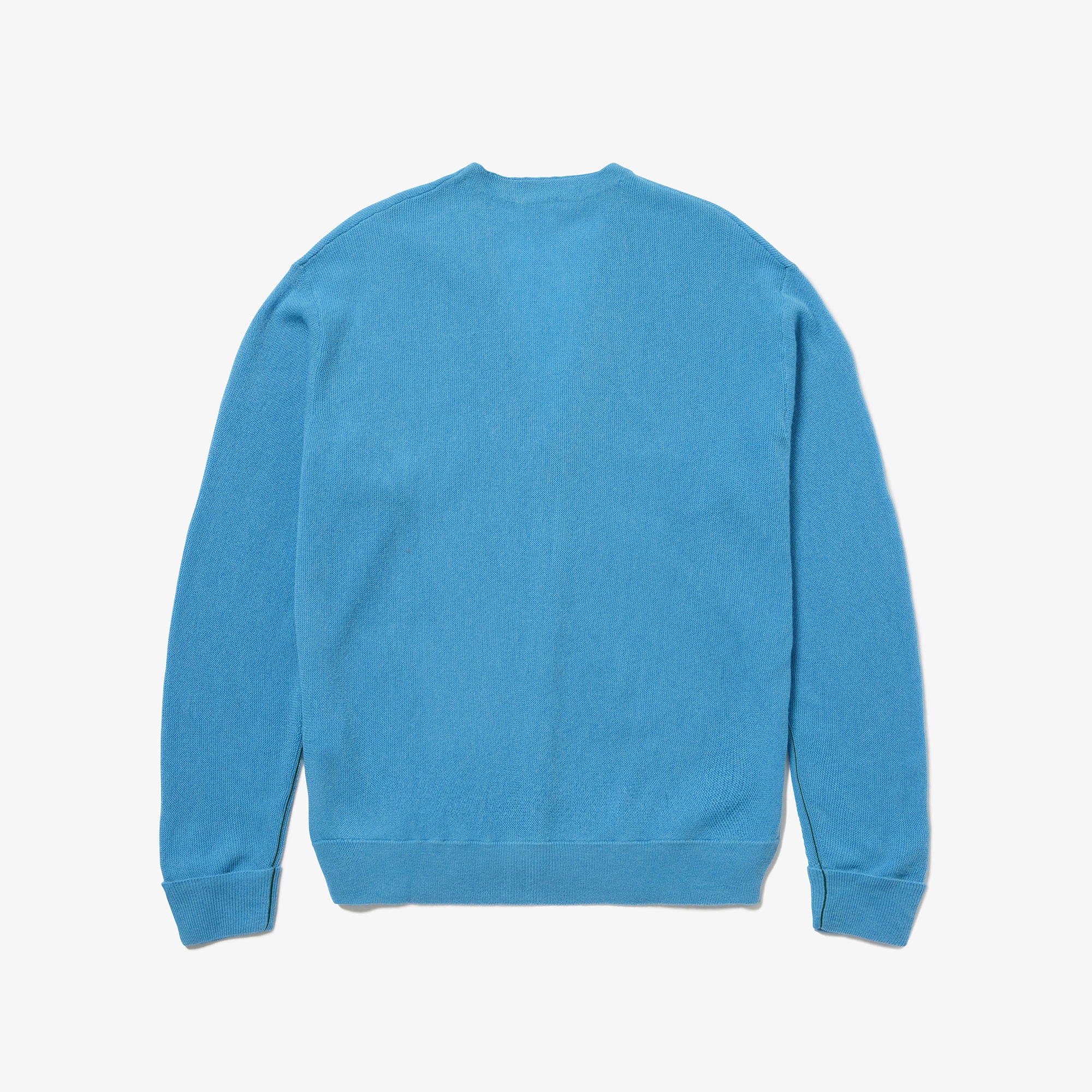 ガーター編みVネックカーディガン