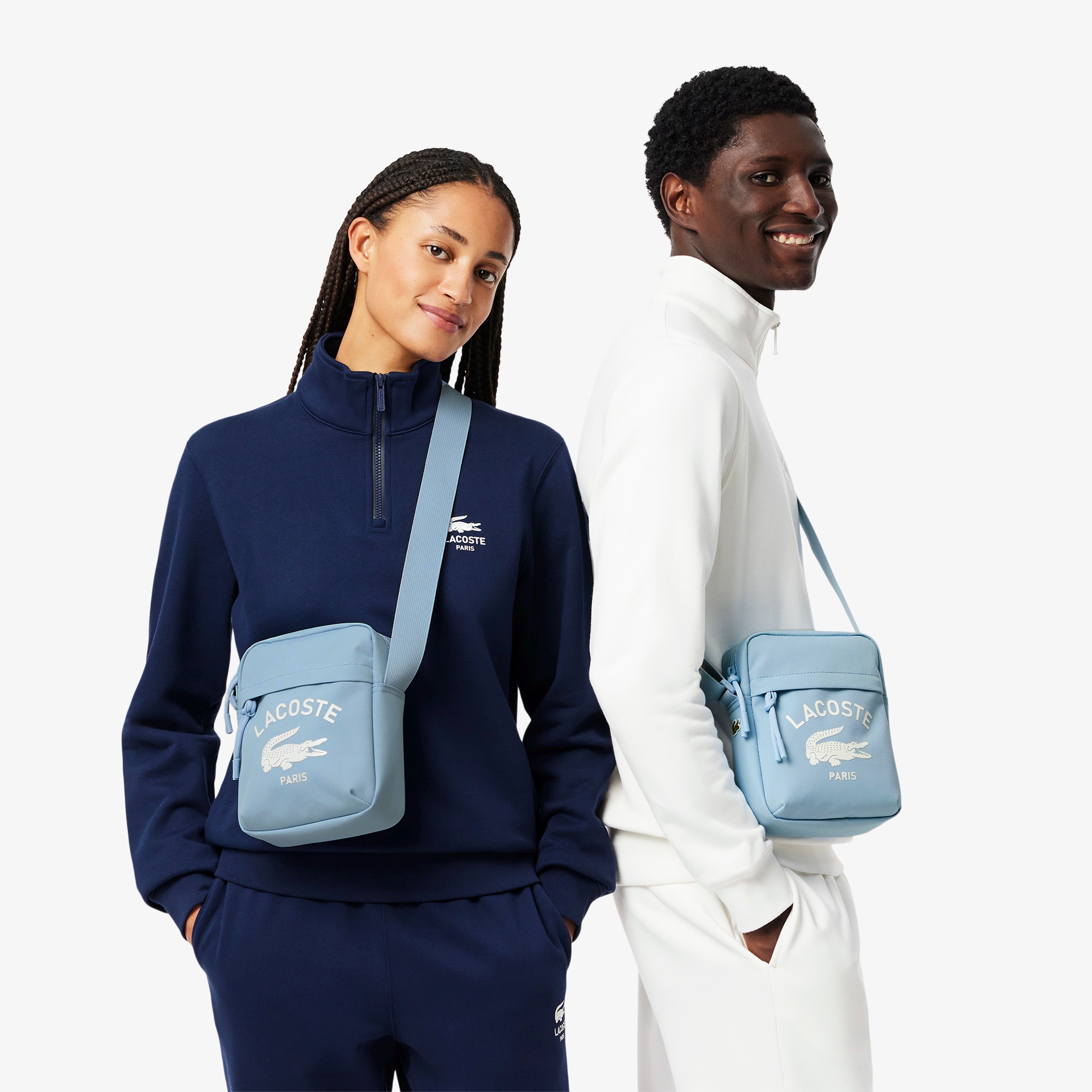 未使用級 LACOSTE ラコステ ショルダーバッグ エル オンザゴー