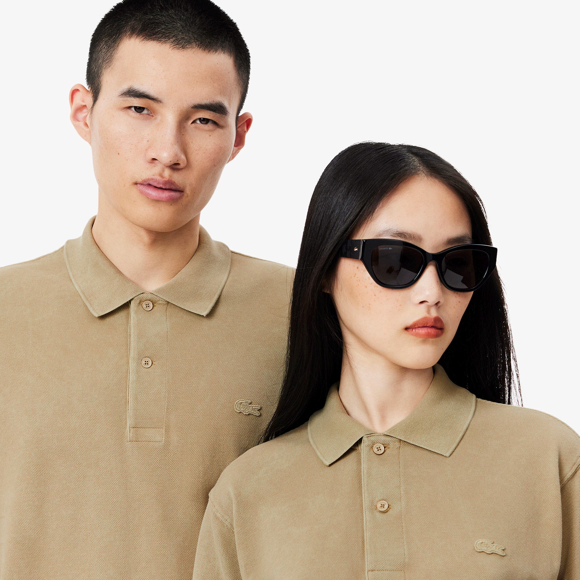 L.12.12ウォッシュドポロシャツ