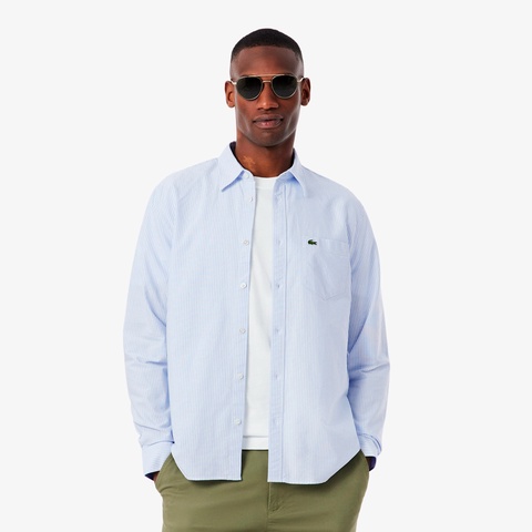 オックスフォードストライプシャツ CH7552 - ラコステ（LACOSTE）公式
