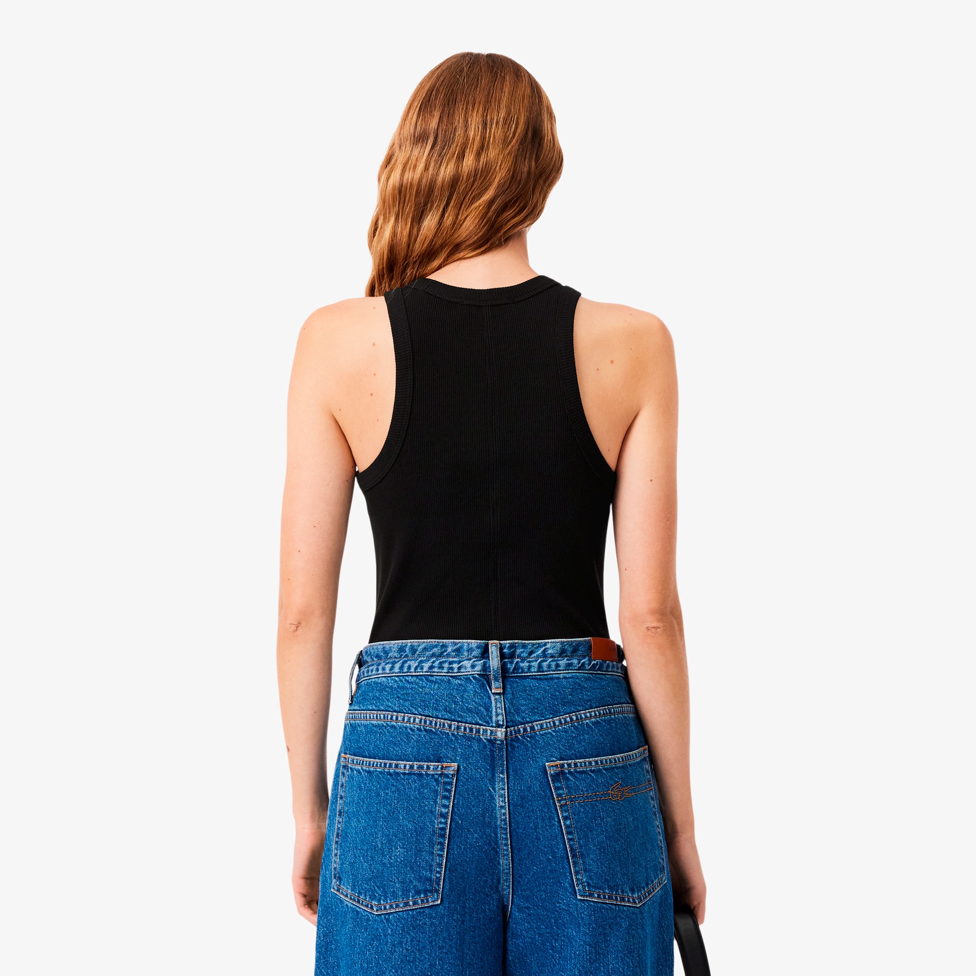 エッセンシャルリブニットタンクトップ