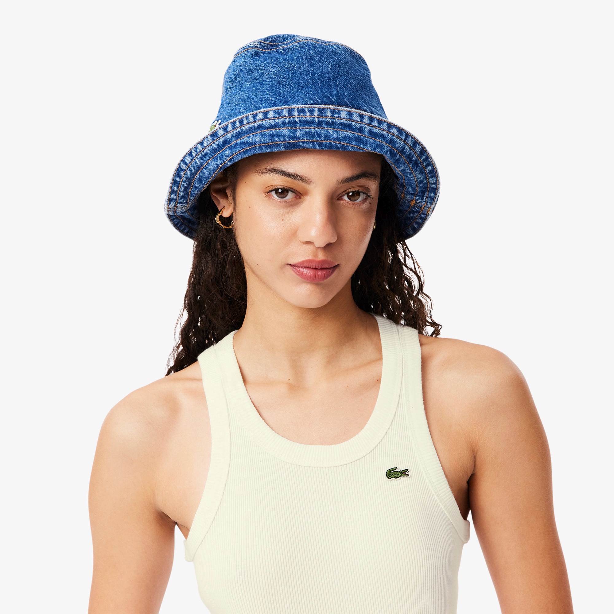 エッセンシャルリブニットタンクトップ