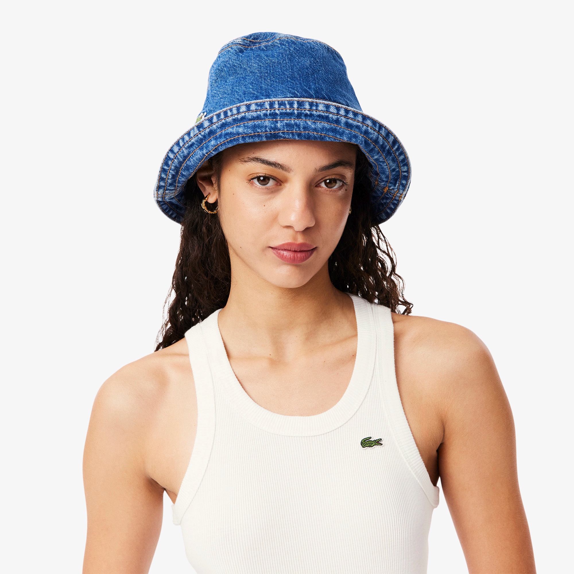 エッセンシャルリブニットタンクトップ