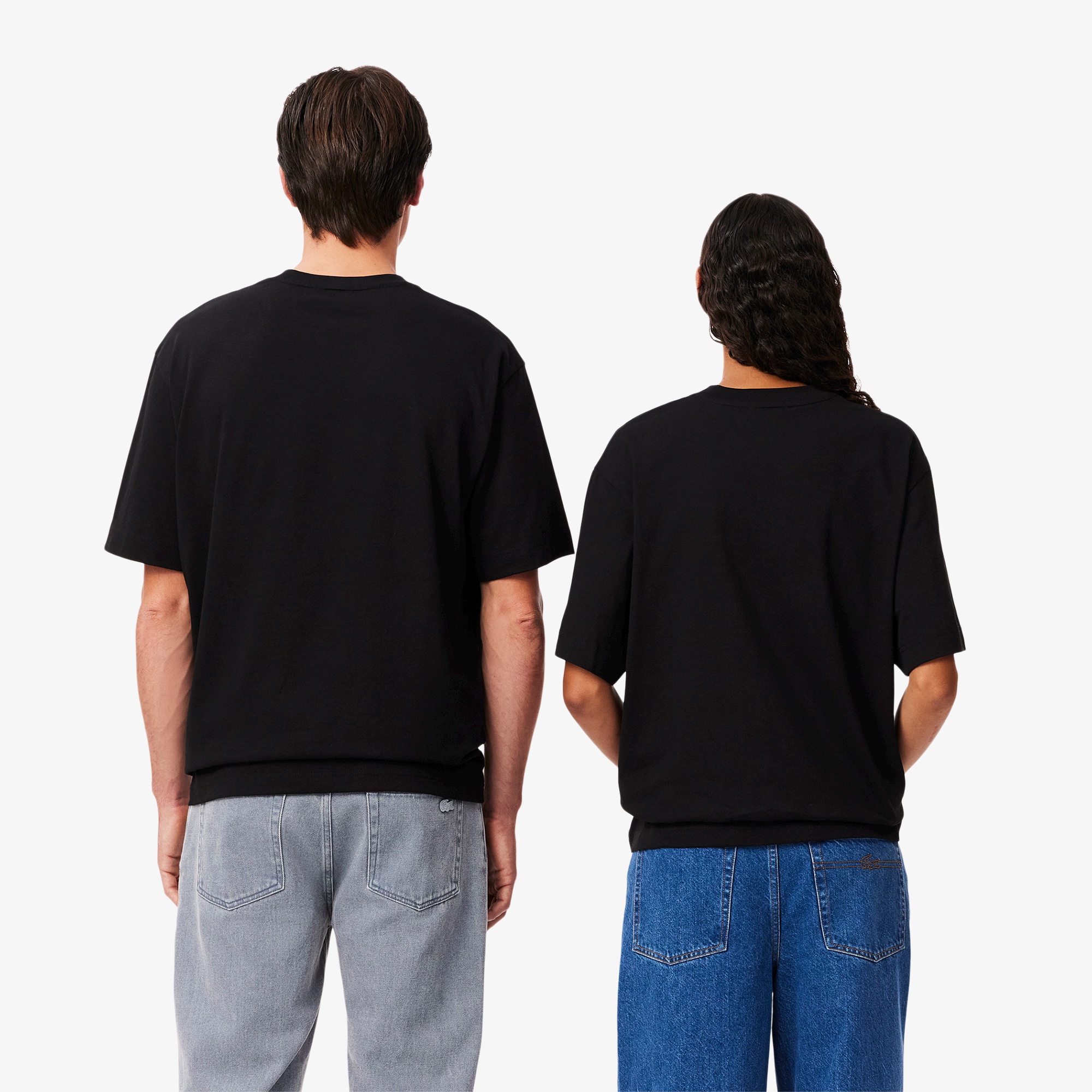 シェニールワニロゴルーズフィットTシャツ