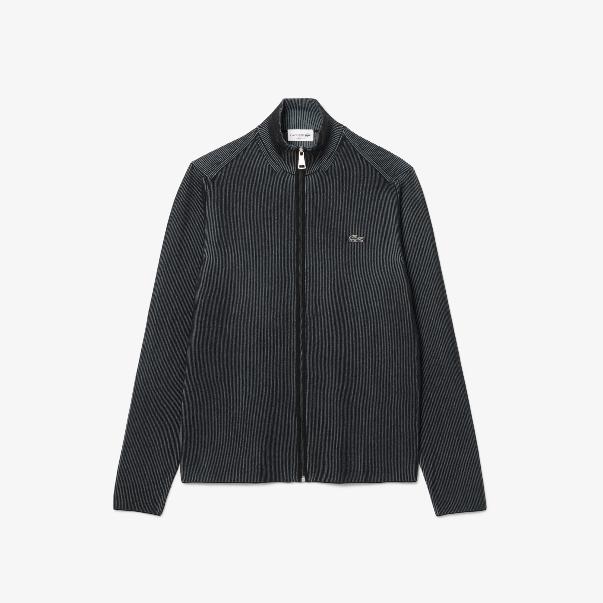 リブニットトラックジャケット